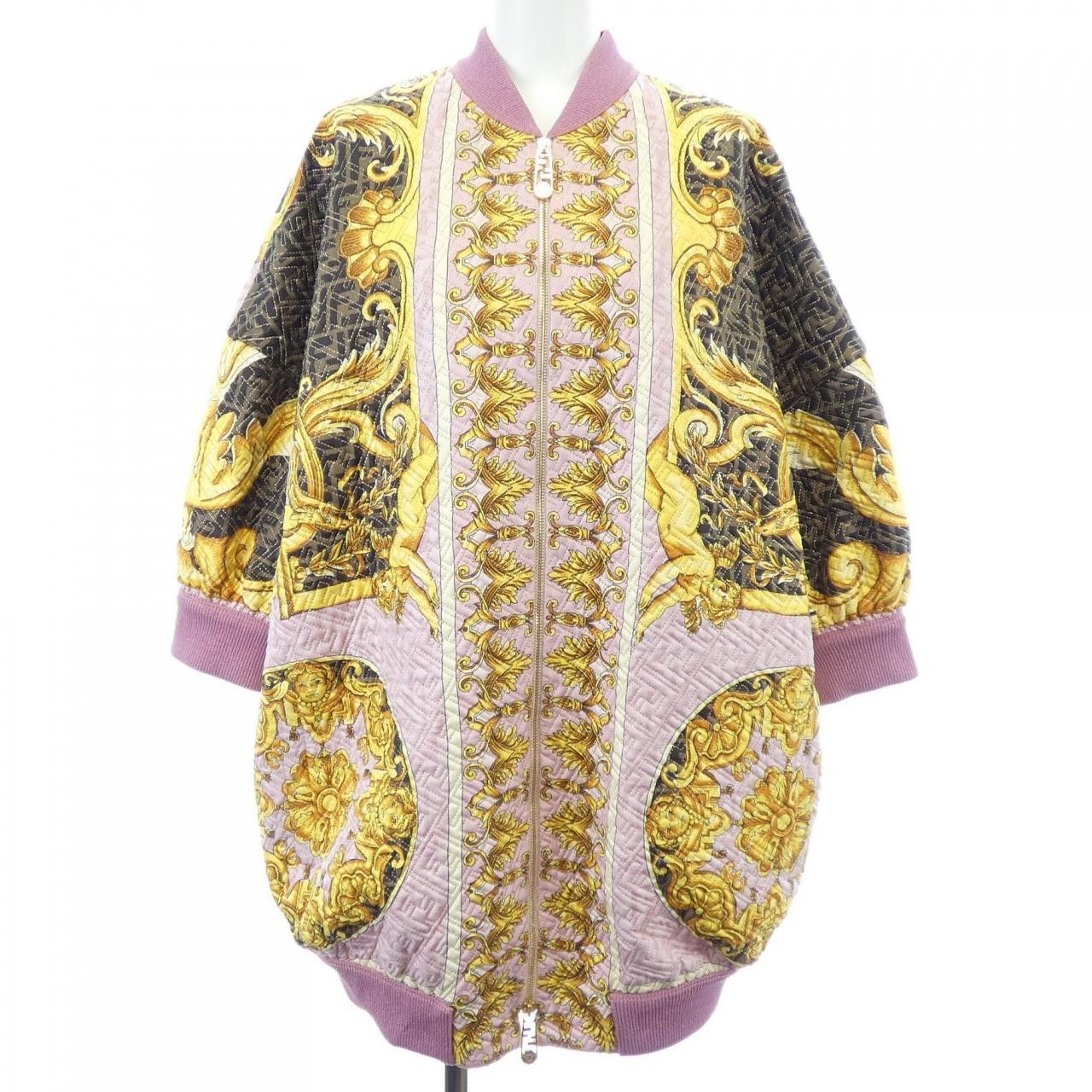 Other Other Fendace FJ7259 AIE3 Silk Blouson Textile Outerwear FJ7259AIE3 DUTY FREE for USA Size ONE SIZE - 1 Thumbnail