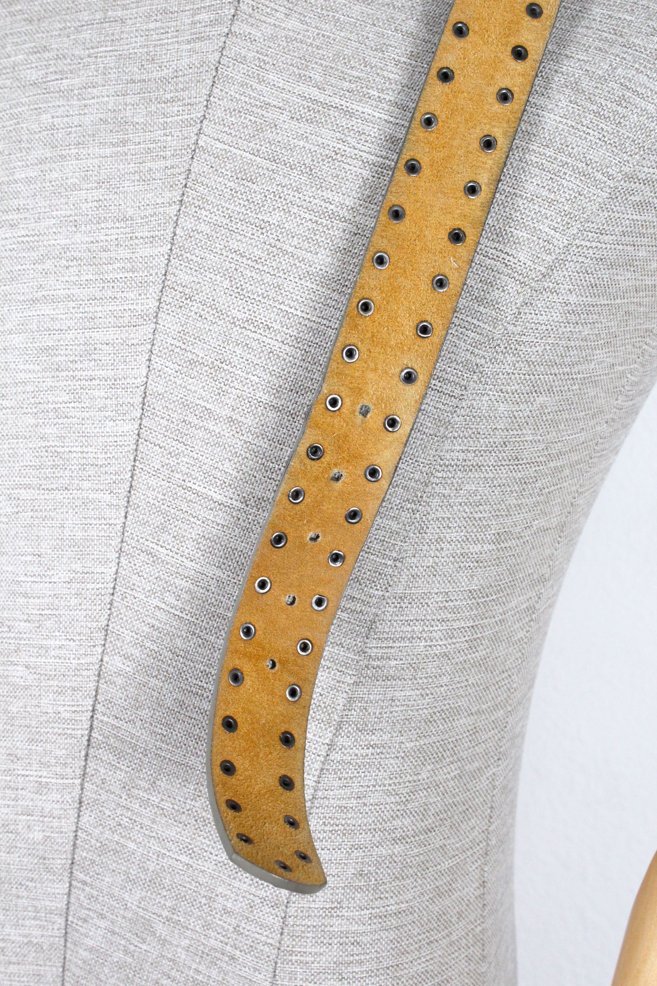 Japanese Brand × Vintage VINTAGE RHINESTONES BELT BB SIMON STYLE Y2K Size ONE SIZE - 6 Thumbnail