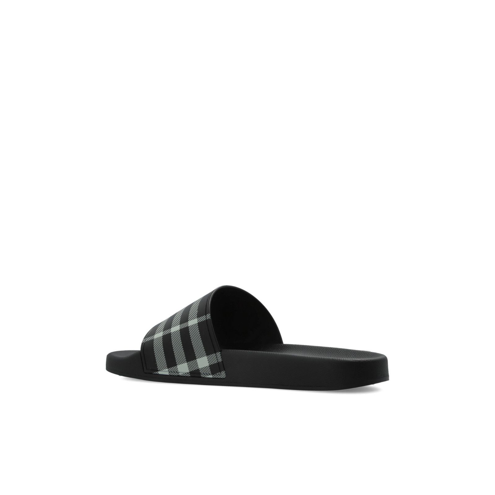 Burberry BURBERRY Black Check Rubber Flip Flops New & Authentic (Men' Size US 7 / EU 40 - 3 Thumbnail