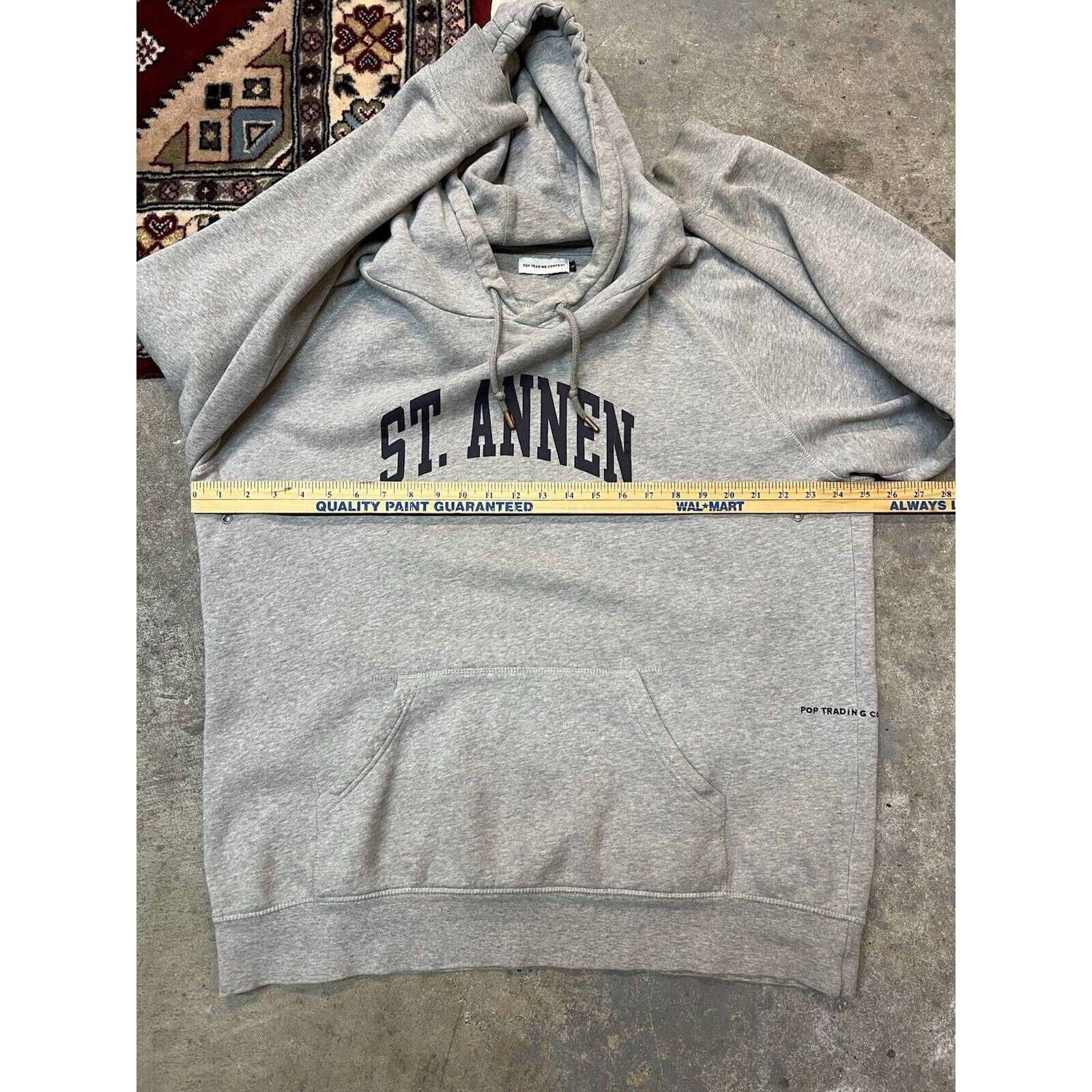 Pop Trading Company Pop Trading Company Co. Hoodie Men’s Large St. Annen Grey Size US L / EU 52-54 / 3 - 7 Thumbnail