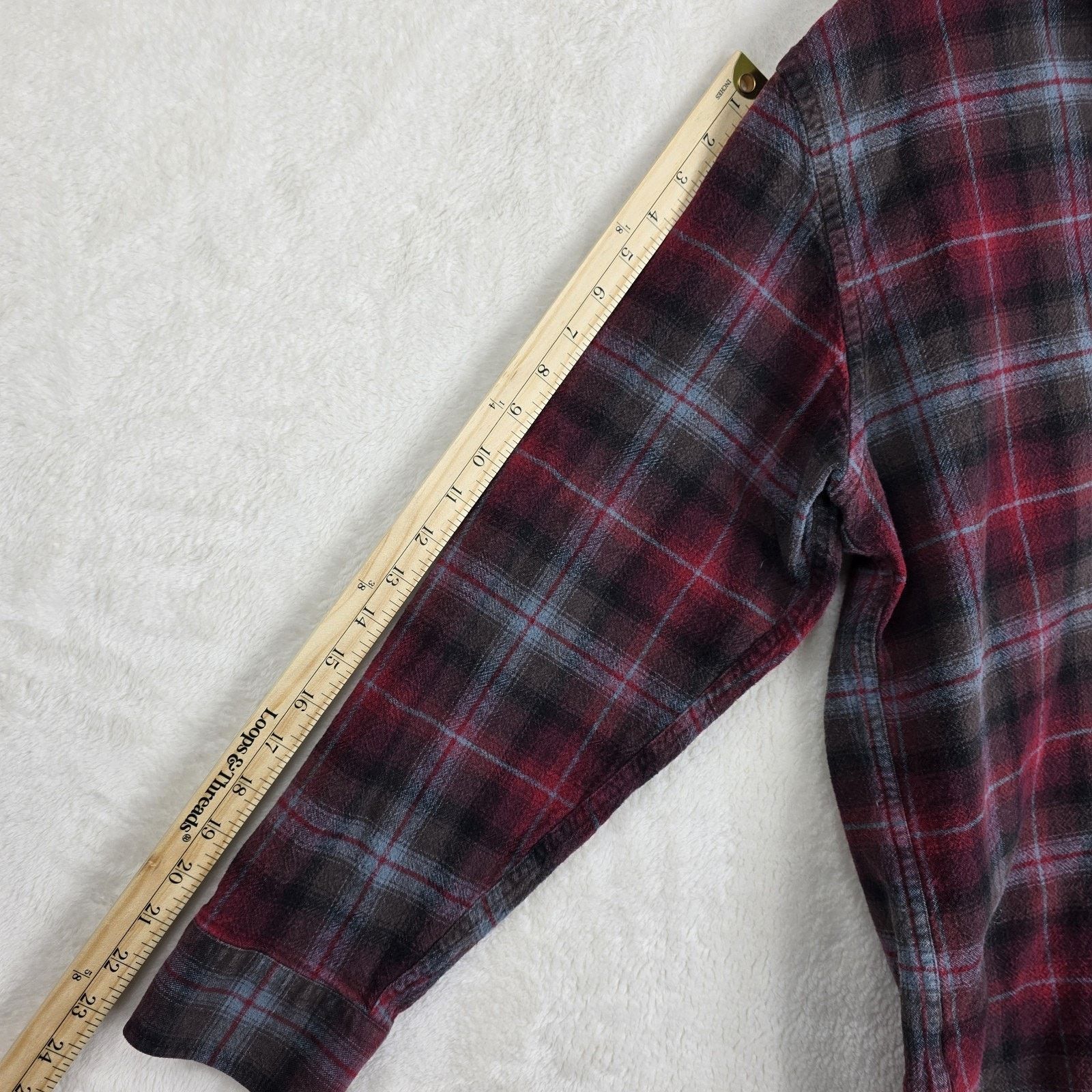 Pendleton Pendleton Mason Button Down Red Plaid Long Sleeve Shirt XL Size US XL / EU 56 / 4 - 11 Thumbnail