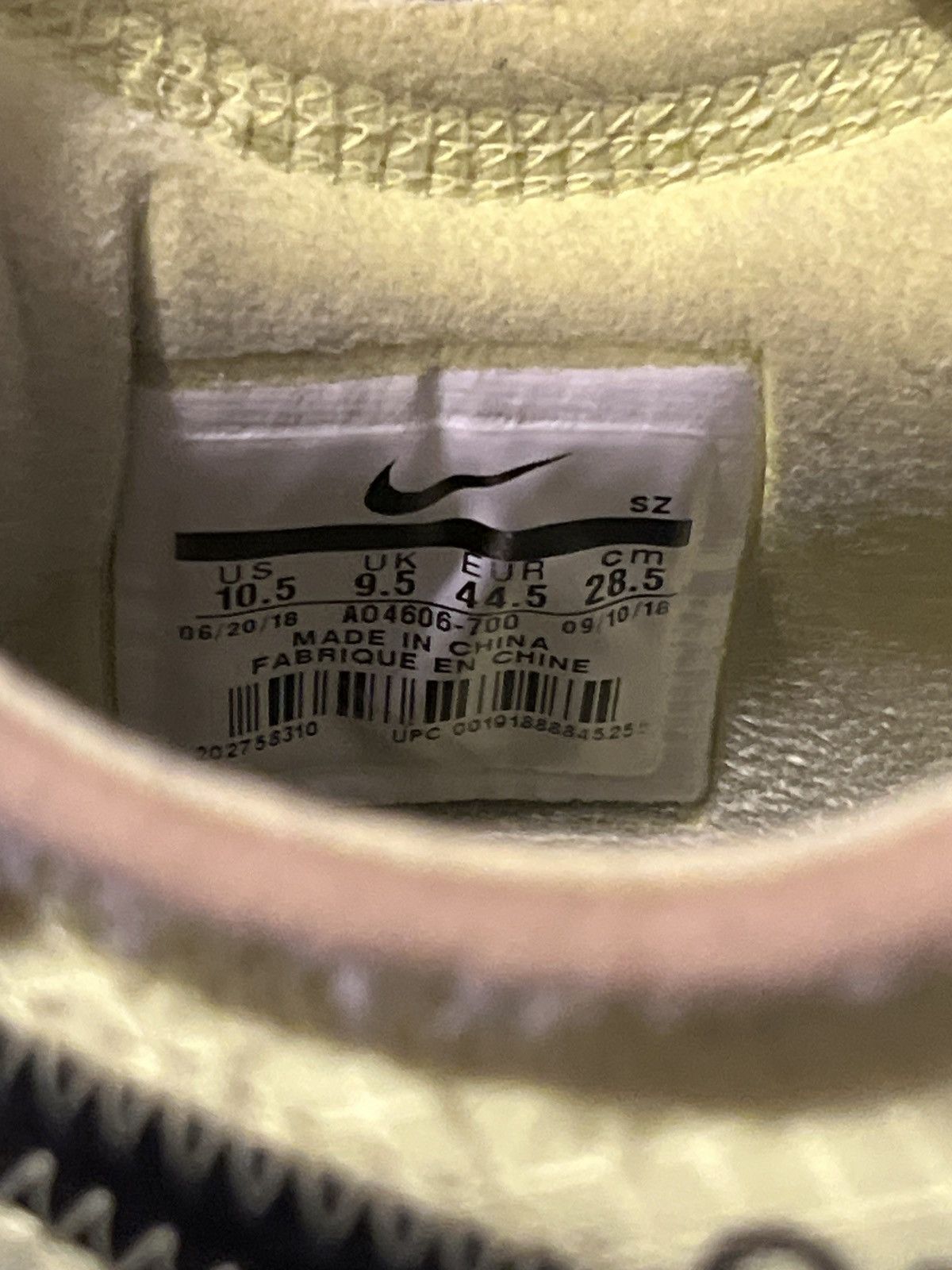 Nike × Off-White Air Force 1 Volts Off-Whites Size US 10.5 / EU 43-44 - 4 Thumbnail