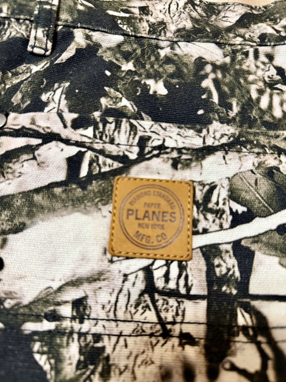 Paper Planes NWOT Paper Planes First Love Camouflage Wide-Leg Pants Size US 34 / EU 50 - 4 Thumbnail