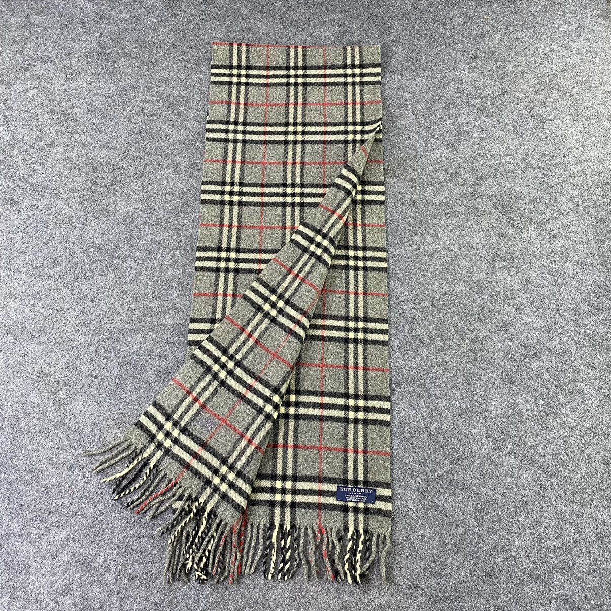 Burberry Burberry Wool Muffler/ Scar / Neckwear - T1403 Size ONE SIZE - 4 Thumbnail