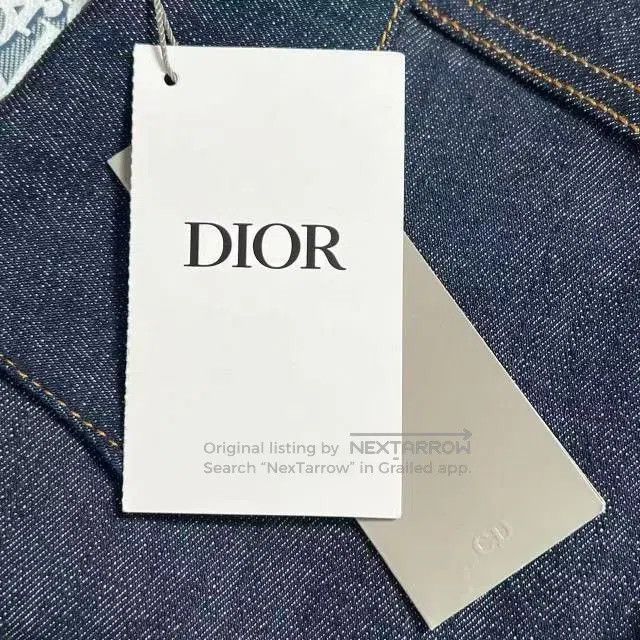 Dior DIOR SS24 Essentials Oblique Print Denim Jacket. Size US M / EU 48-50 / 2 - 5 Thumbnail