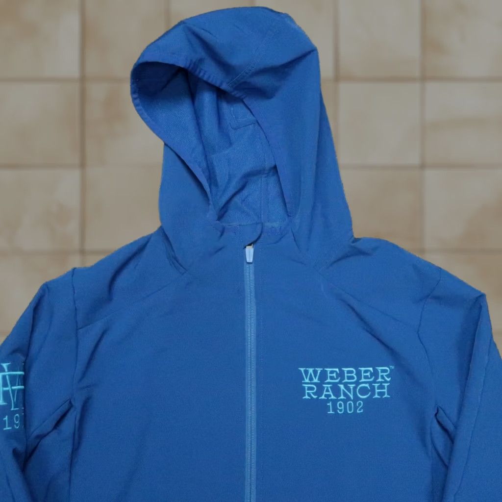 Vintage Redvanly Jacket Men S Blue Full Zip Hooded Pockets Windbreaker Light Stretch Sport Outdoor Spring Winter Fall VINTAGE? No Size US S / EU 44-46 / 1 - 1 Thumbnail