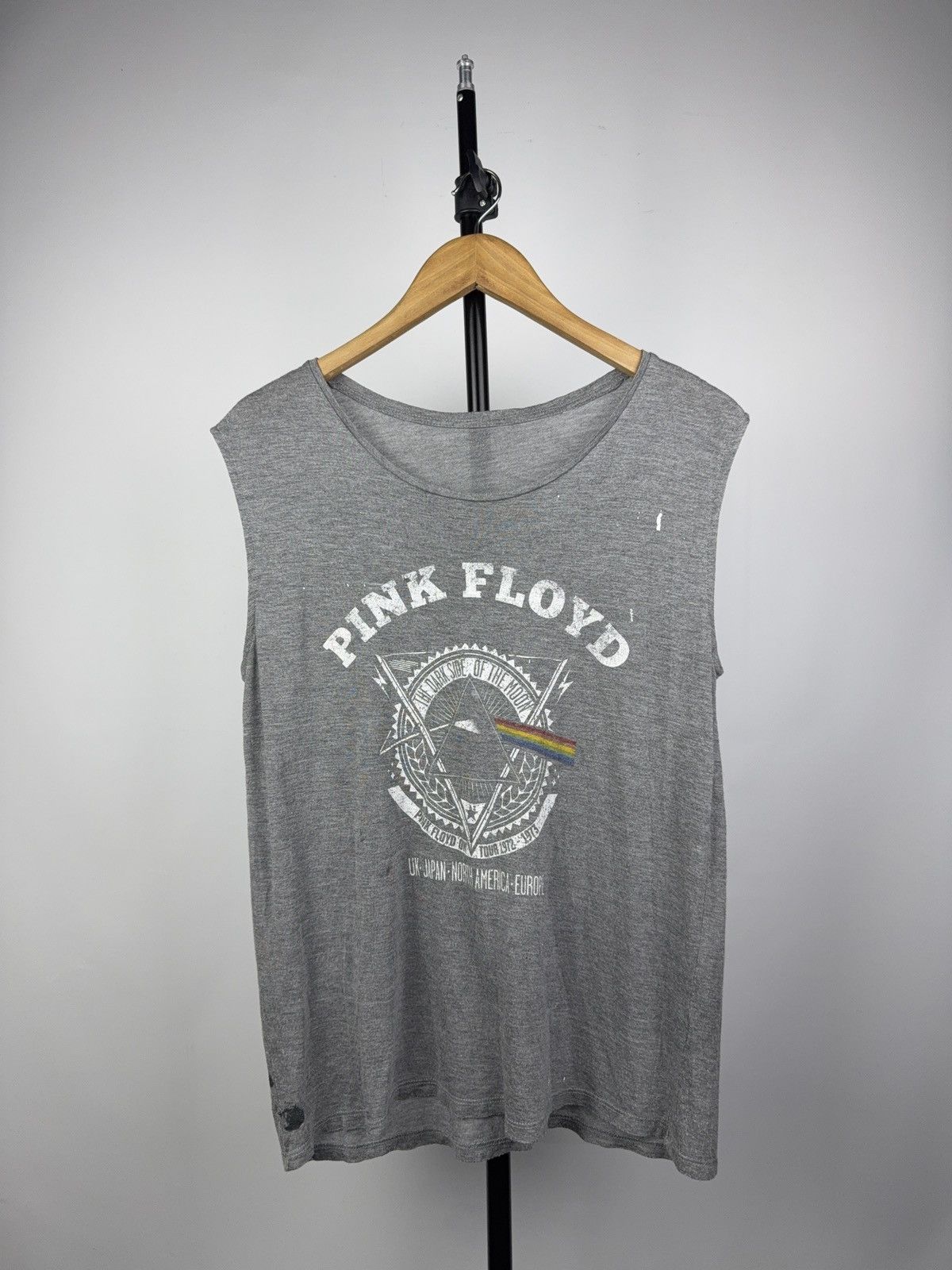 Pink Floyd 00s Y2K Pink Floyd Dark Side Tour 1973 Reprint Tank Top Size US M / EU 48-50 / 2 - 1 Thumbnail
