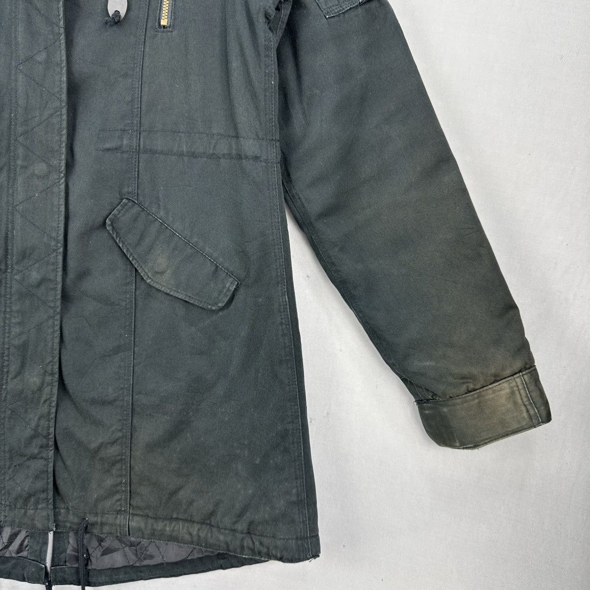 Japanese Brand Vintage If Six Was Nine Punk Fishtail Parka Jacket for Women Size S / US 4 / IT 40 - 3 Thumbnail