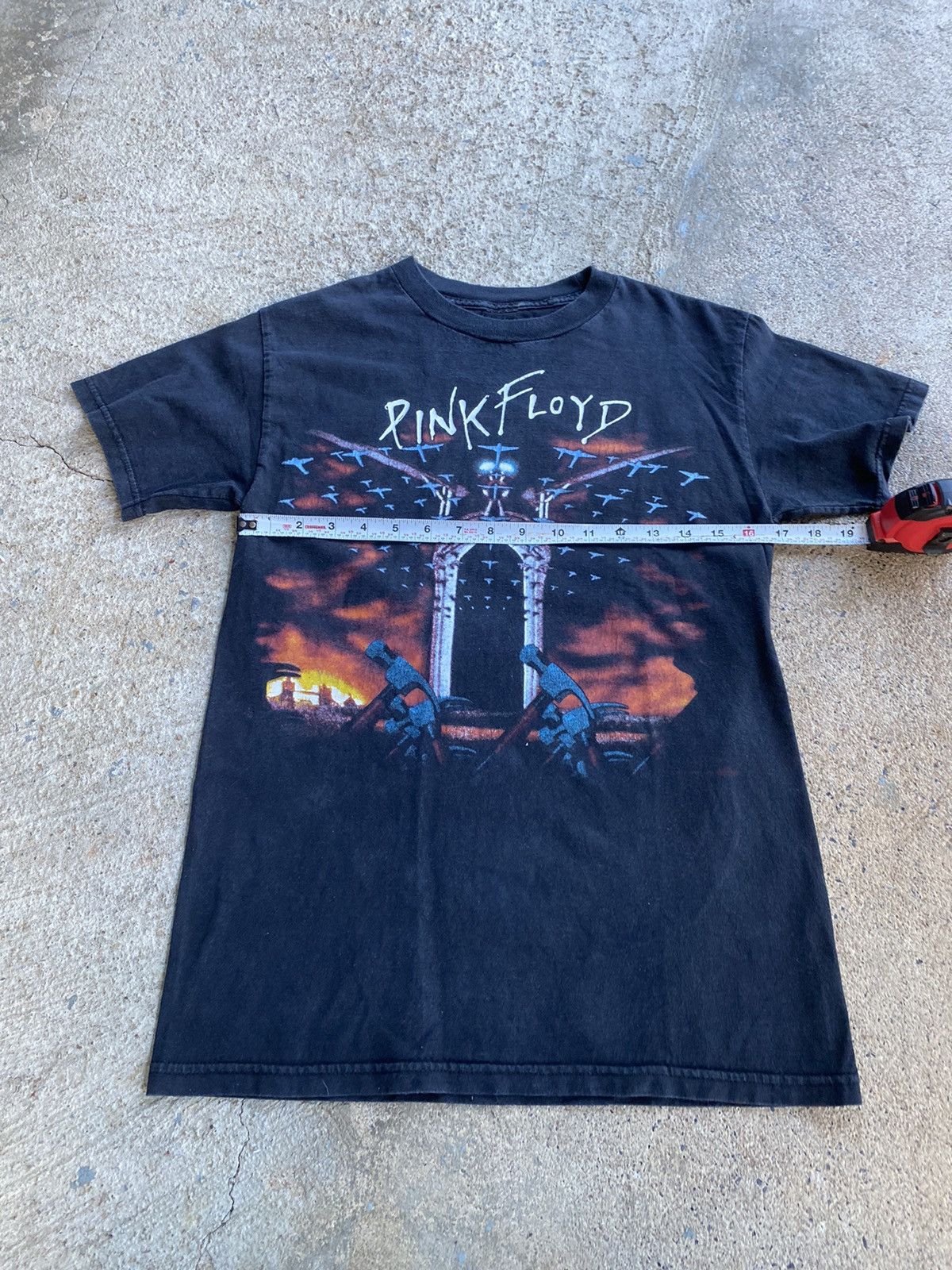 Band Tees × Vintage Vintage Y2K Pink Floyd Faded Shirt Size US S / EU 44-46 / 1 - 8 Thumbnail