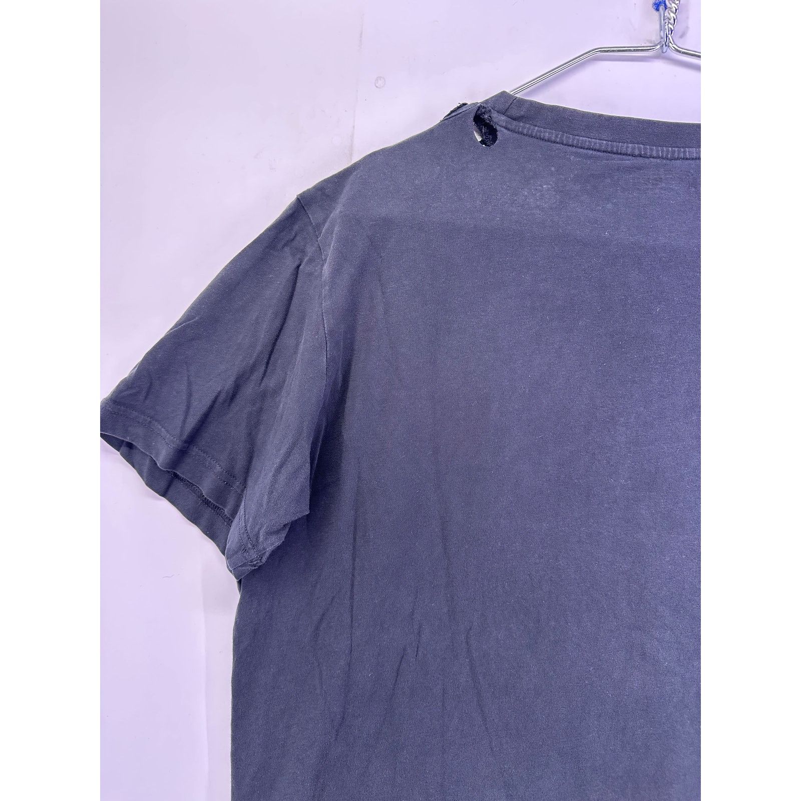 Kappa Kappa Black Tshirt Rough Worn In Size XL Size US XL / EU 56 / 4 - 12 Thumbnail