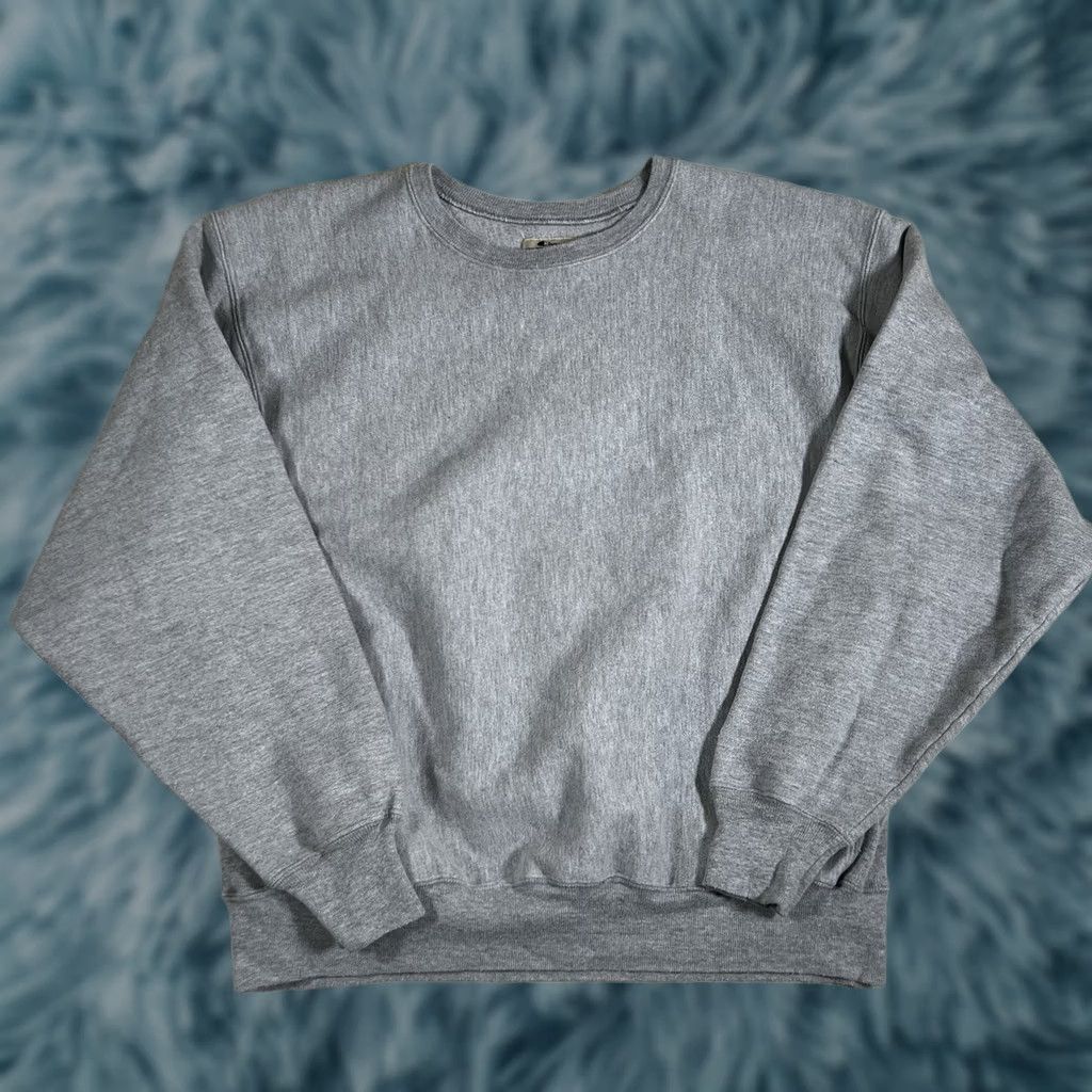 Champion VINTAGE Champion Reverse Weave Sweatshirt Gray L Men Long Sleeve Crewneck Regular Size Large Pullover Reversible Size US L / EU 52-54 / 3 - 1 Thumbnail