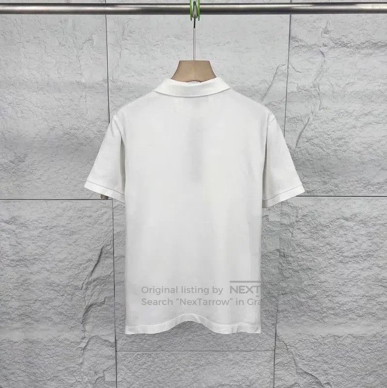 Burberry Burberry White Cotton Men's Polo Shirt. Size US XS / EU 42 / 0 - 2 Thumbnail