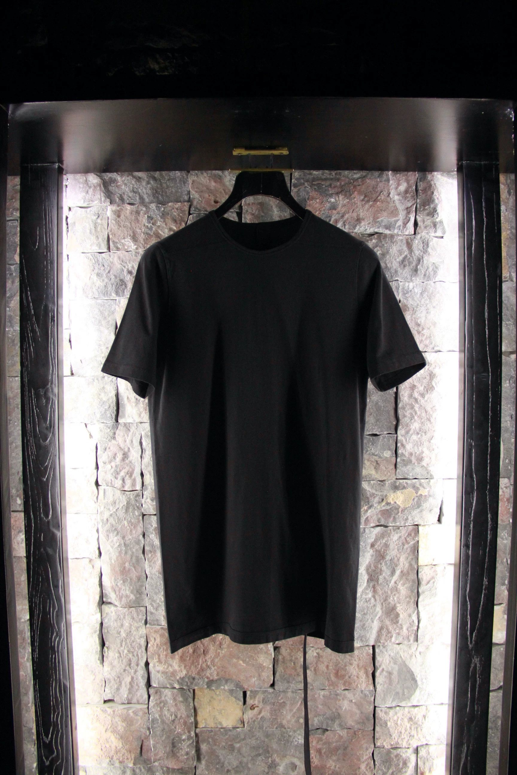 Rick Owens Rick Owens Black Short Sleeve Shirts Men s Size US S / EU 44-46 / 1 - 1 Thumbnail