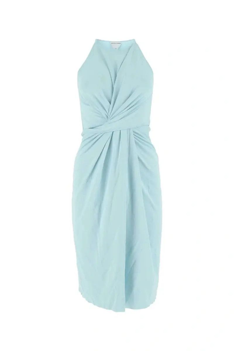 Bottega Veneta o1loc1c0824 707912 Dress in Light Blue Size XS / US 0-2 / IT 36-38 - 1 Thumbnail