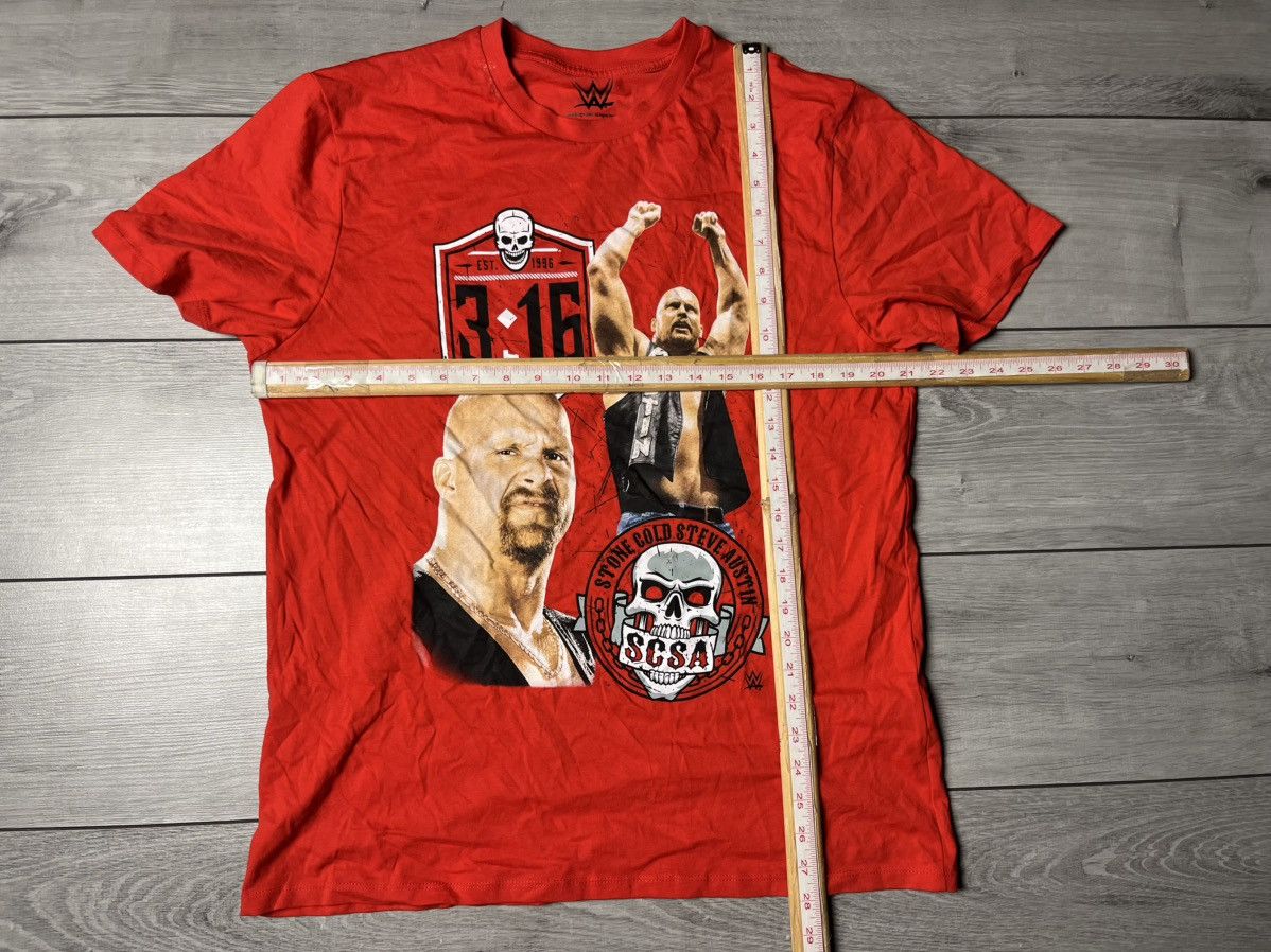 WWE WWE Stone Cold Steve Austin T-shirt Large Wrestling MMA Size US XL / EU 56 / 4 - 5 Thumbnail