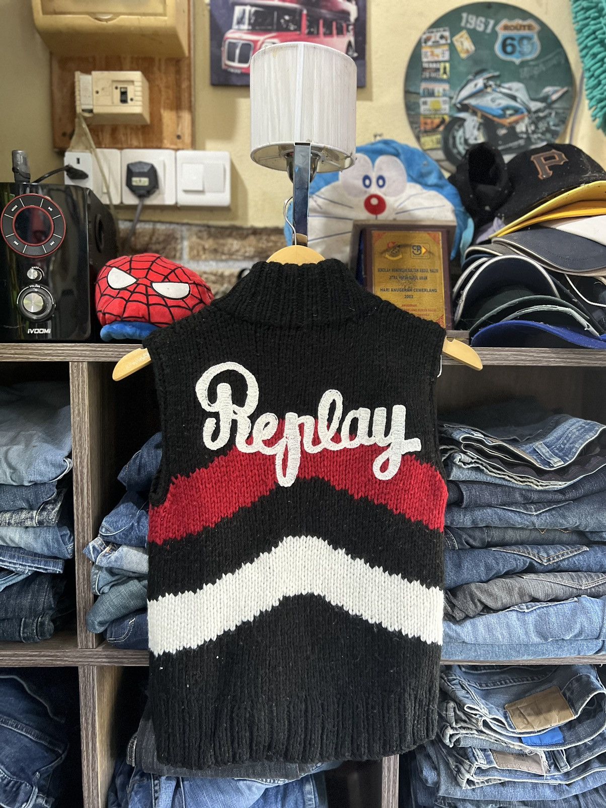 Replay 🔥Replay Stripe Knit Vest Size US XXS / EU 40 - 1 Thumbnail