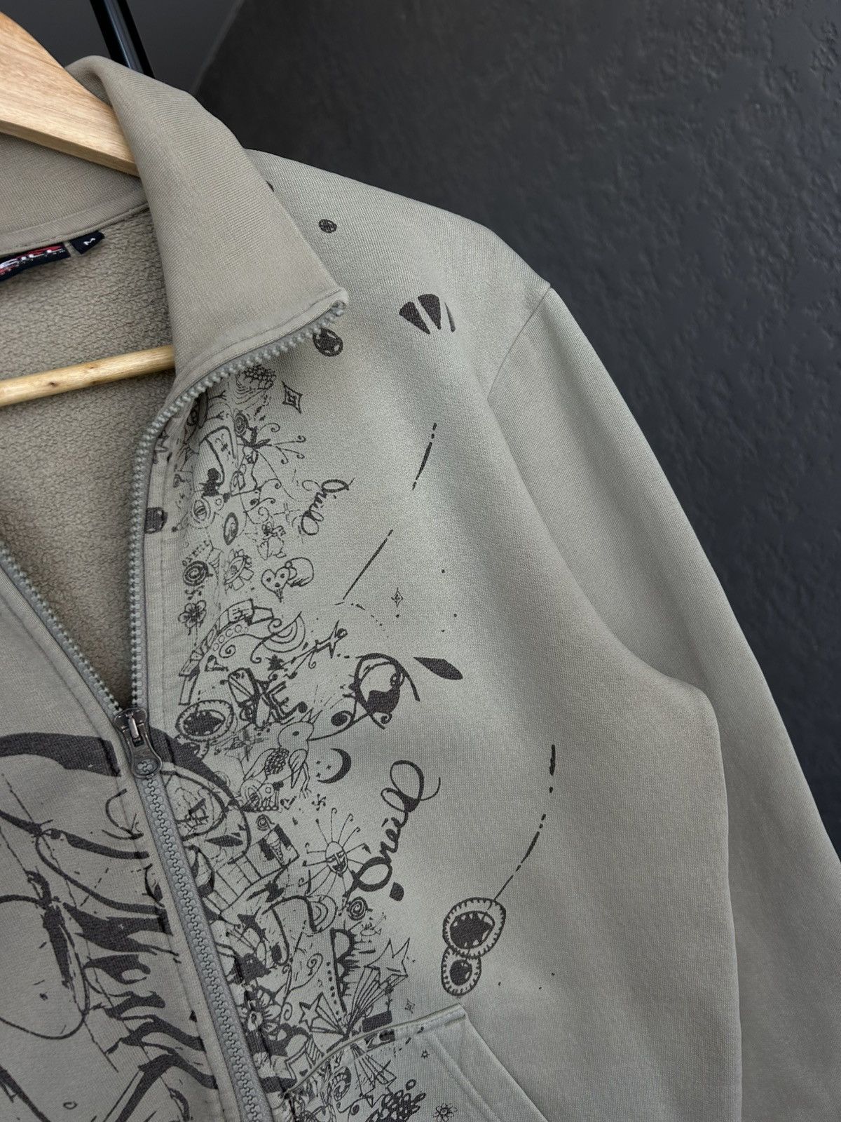 O'Neill O'neill Vintage 90's Surf style man's full-zip sweatshirt Size US M / EU 48-50 / 2 - 9 Thumbnail
