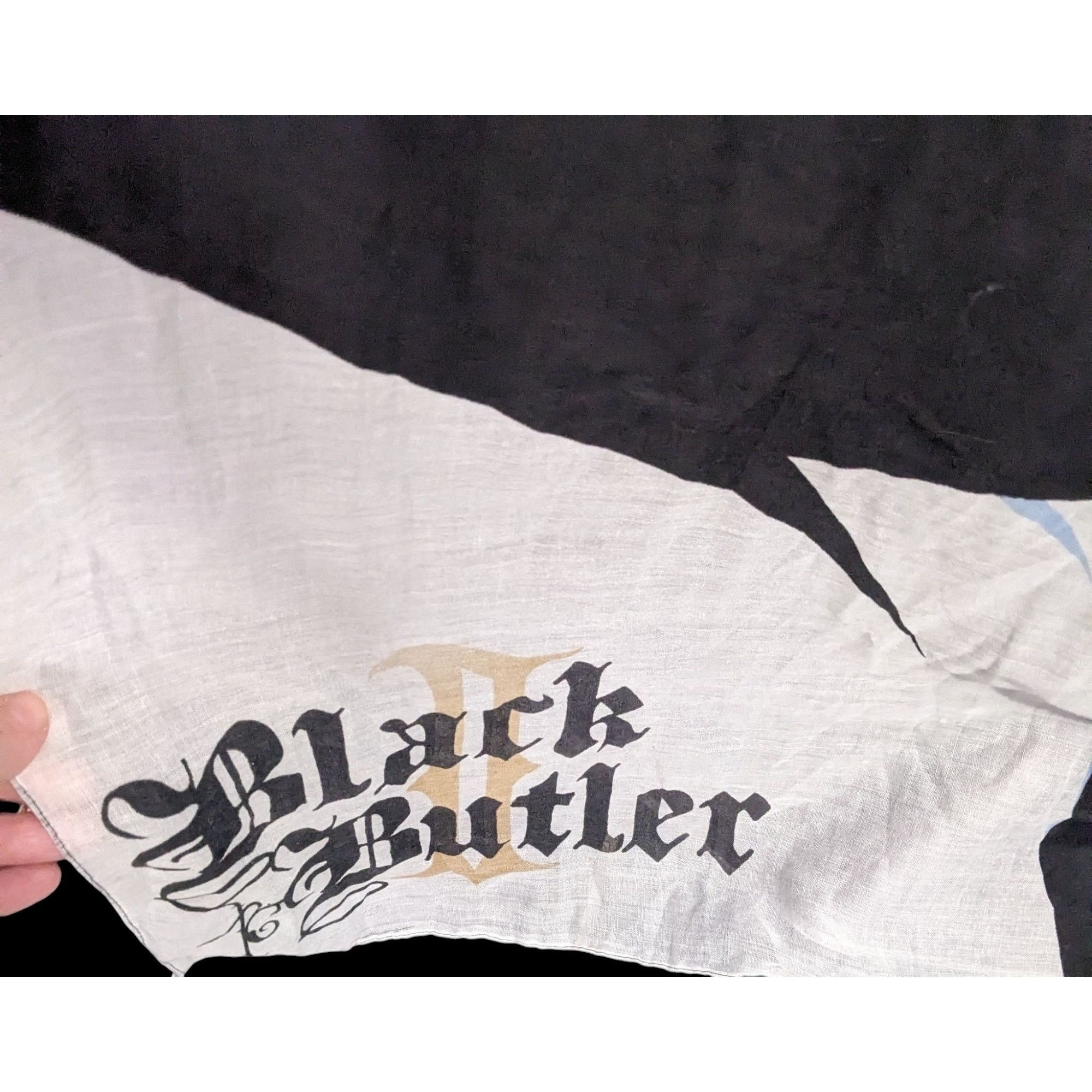 Other Black Butler Ciel & Sebastian Lightweight Scarf 38x72 Inches Size ONE SIZE - 4 Thumbnail