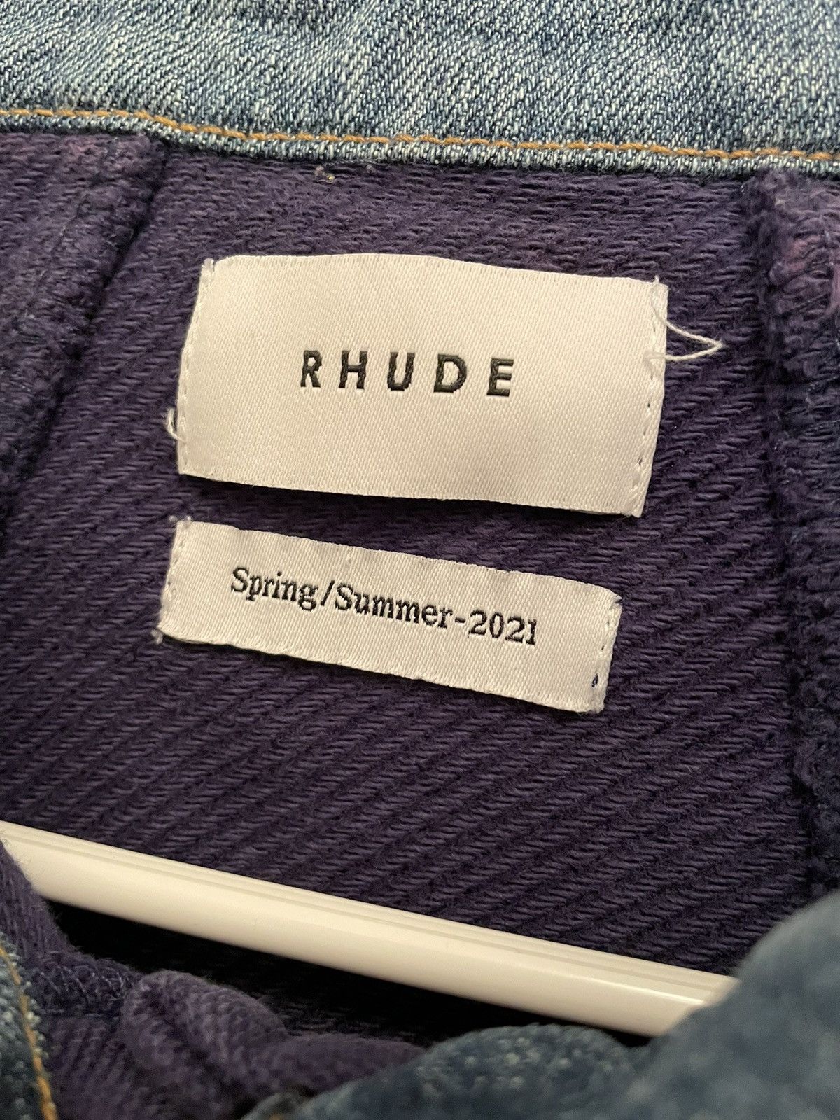 Rhude Rhude Collegiate Collared Sweatshirt Size US M / EU 48-50 / 2 - 2 Thumbnail