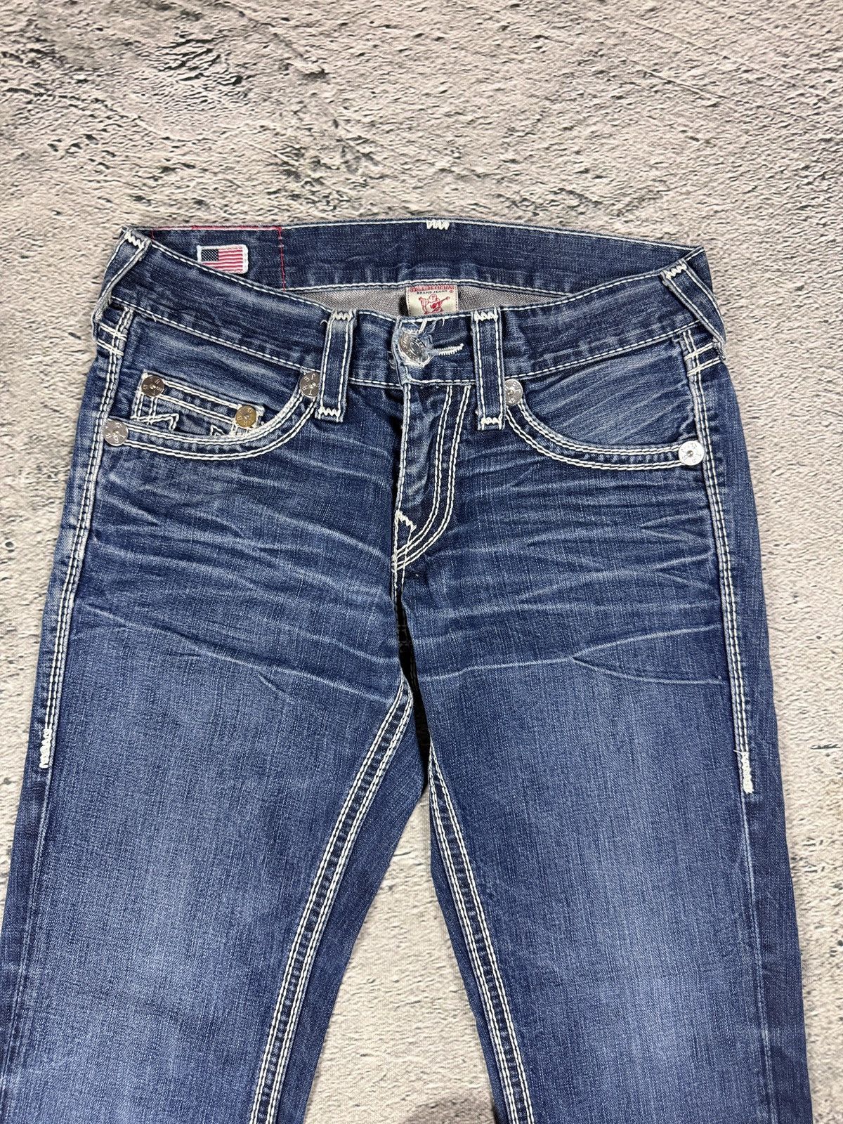 True Religion True Religion jeans vintage Bobby big QT denim straight Size US 29 - 7 Thumbnail