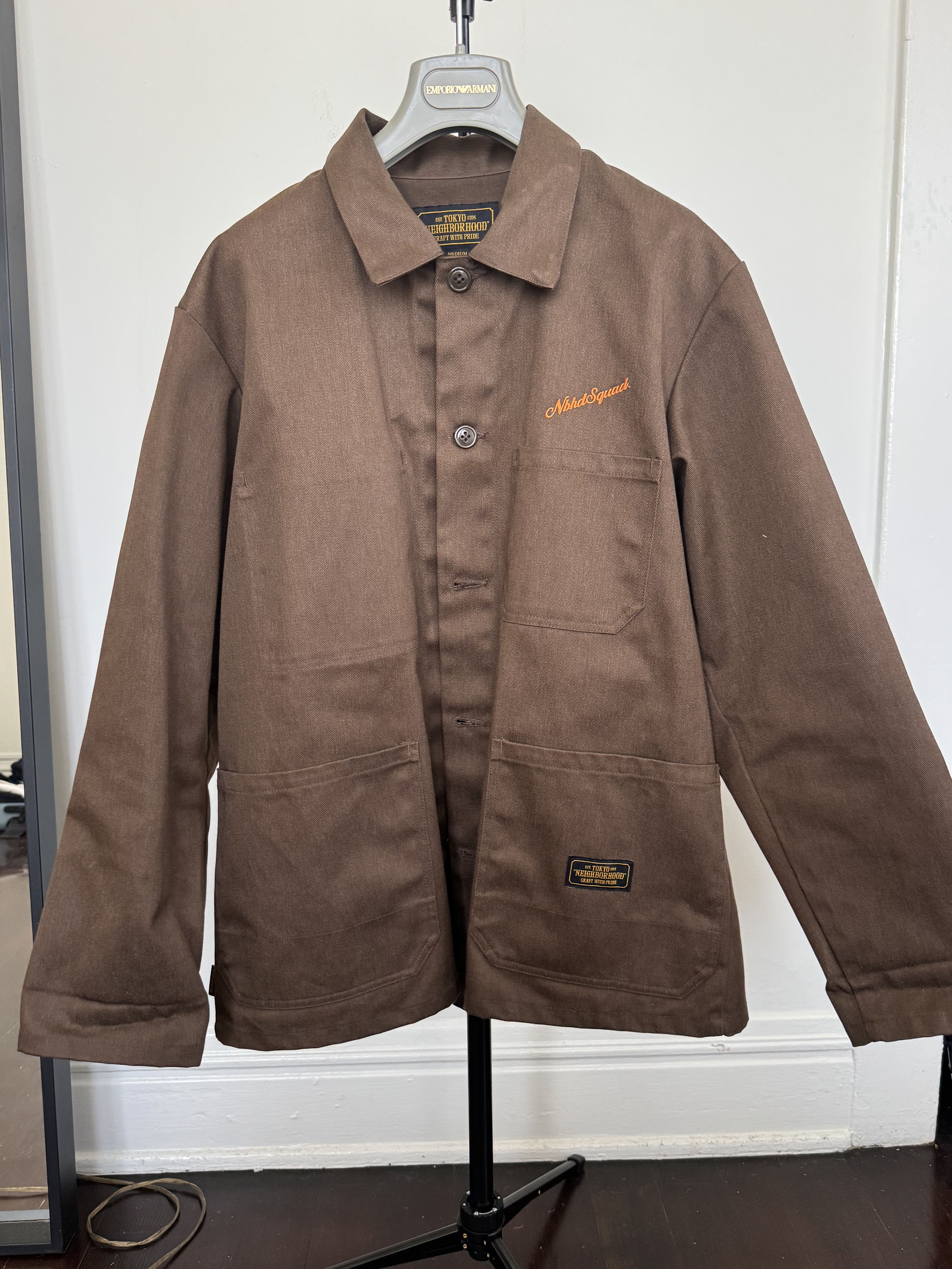 Neighborhood Neighborhood Brown Light Jacket Size US M / EU 48-50 / 2 - 1 Thumbnail