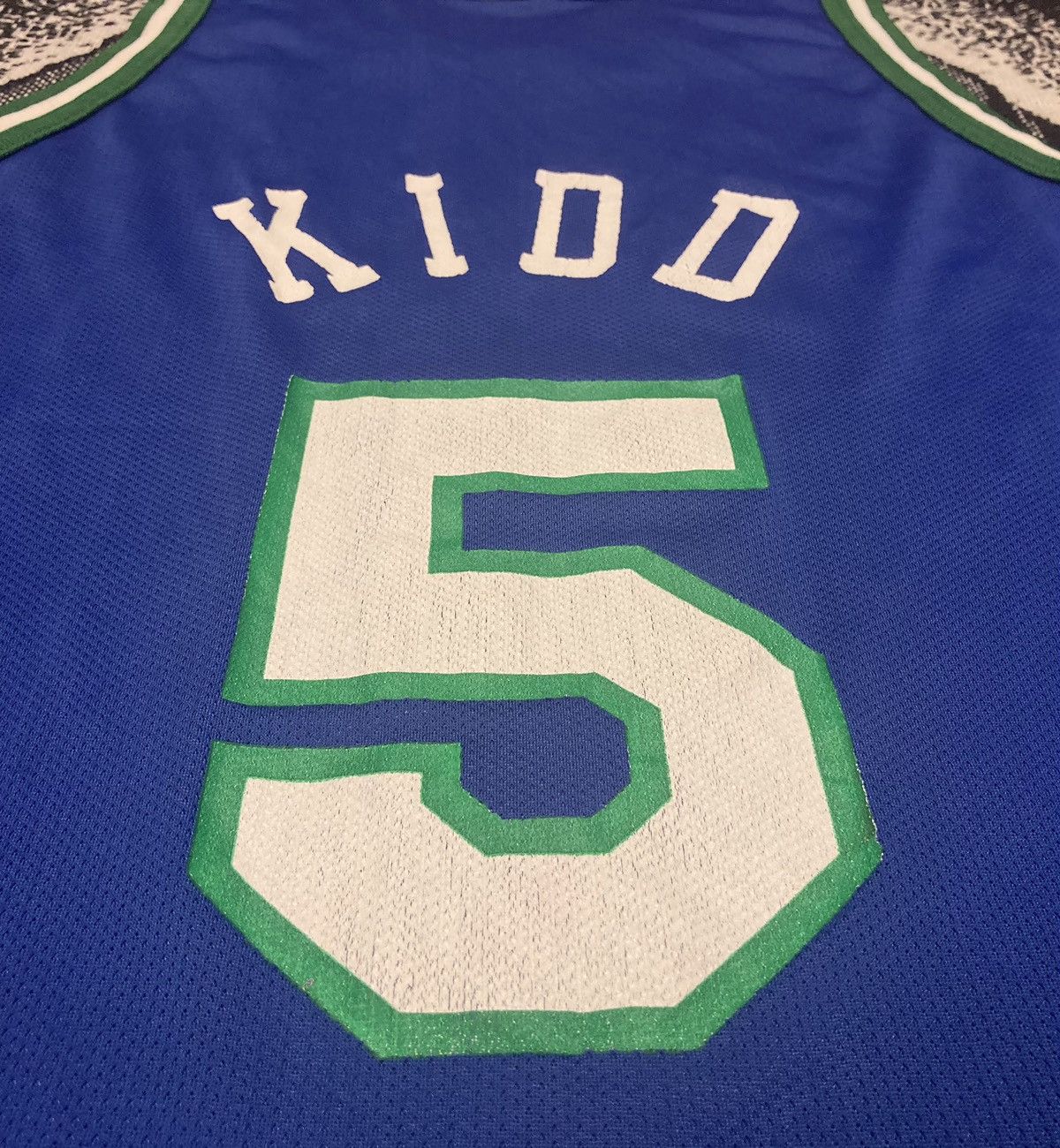 Vintage 90’s Dallas Mavericks Jason Kidd NBA Jersey Champion