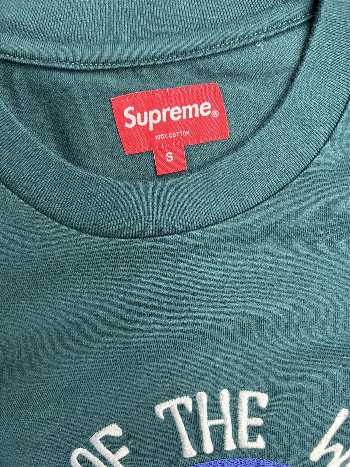 Supreme Supreme Top of the World T-Shirt Size US S / EU 44-46 / 1 - 3 Thumbnail