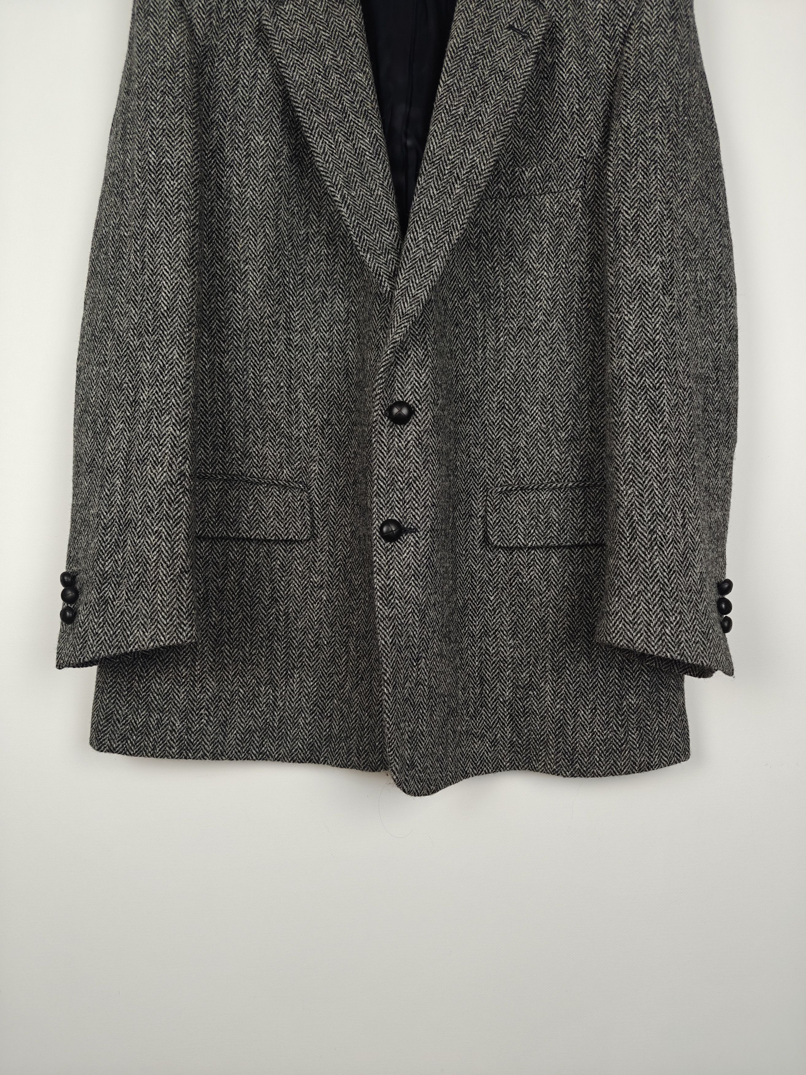 Harris Tweed Harris Tweed Wool Blazer Jacket Brown size 46R Size 46R - 3 Thumbnail