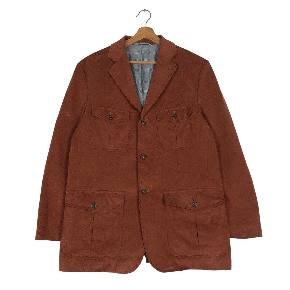Japanese Brand 📌Vintage Chore Work Jacket Chaps Ralph Lauren Double Breast Size US L / EU 52-54 / 3 - 2 Thumbnail