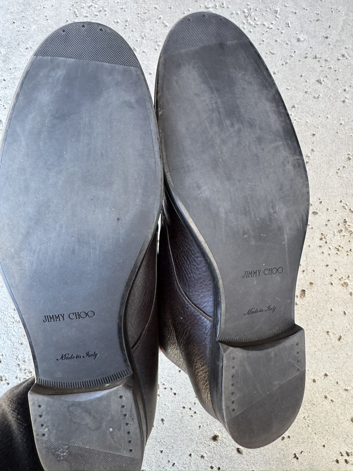 Jimmy Choo Jimmy Choo Double Monk Strap Leather Boots Size US 11 / EU 44 - 7 Thumbnail