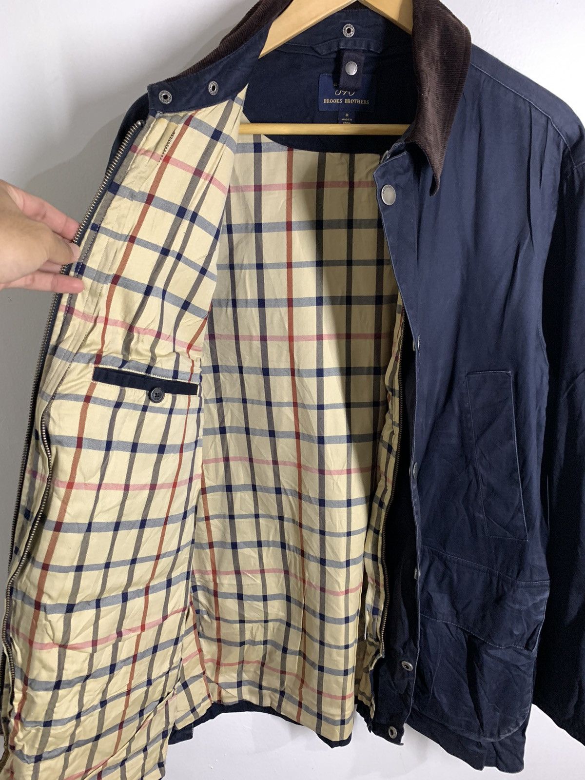 Brooks Brothers Waxed Cotton Country Coat Size US M / EU 48-50 / 2 - 11 Thumbnail
