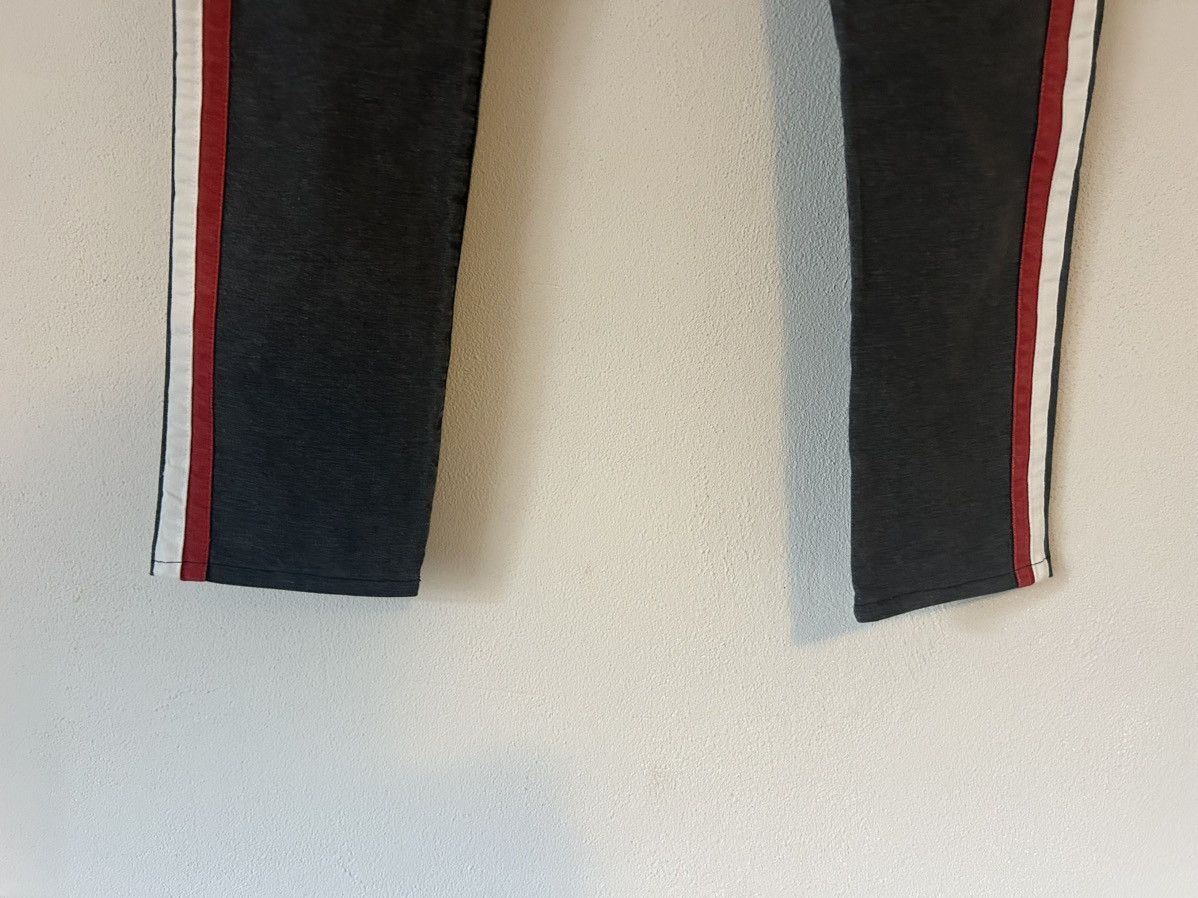 Balmain Balmain Slim-Fit Denim Biker Pants with Side Stripes Size US 32 / EU 48 - 5 Thumbnail