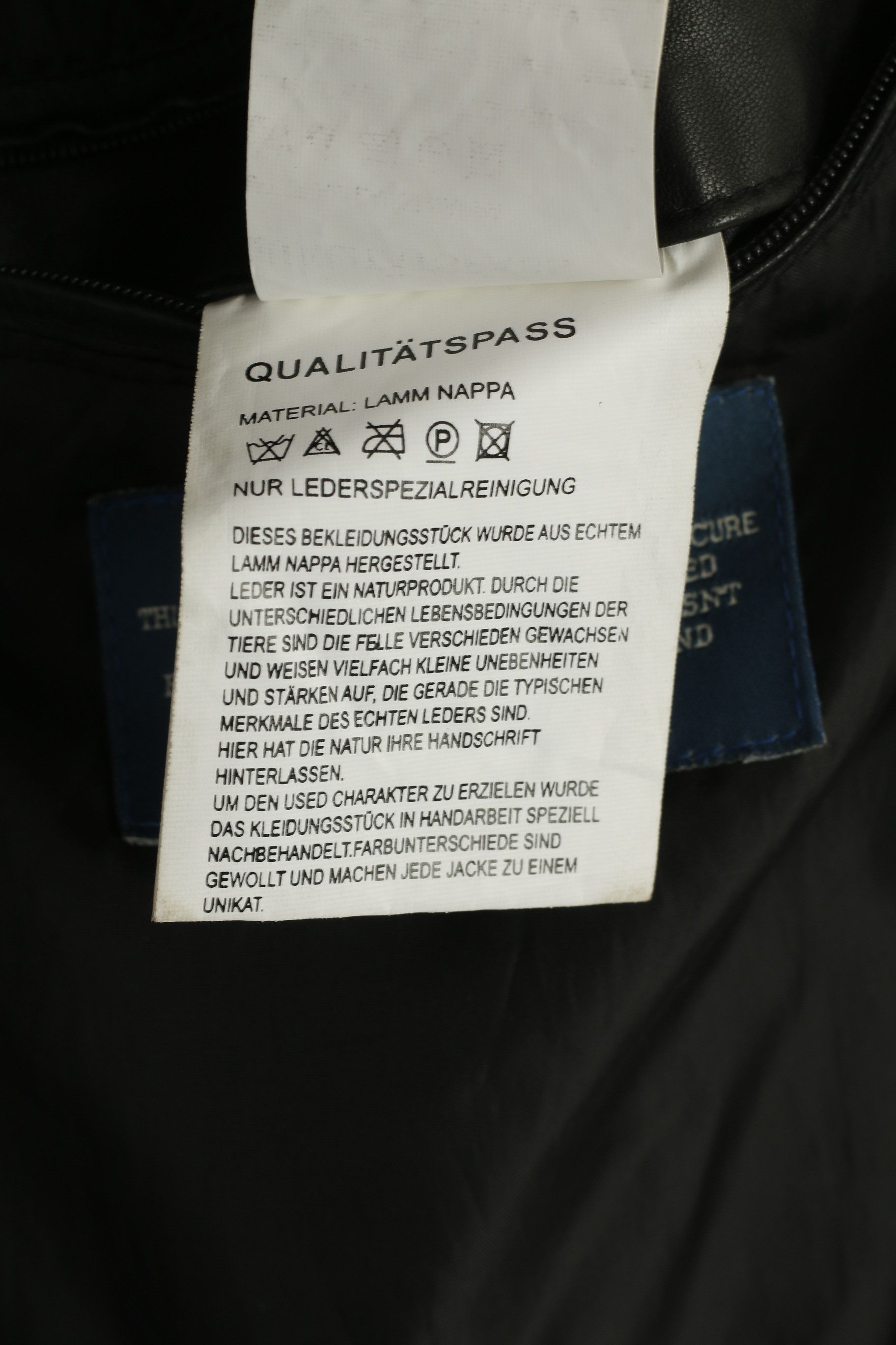 Milestone Milestone Men 58 3XL (XL) Jacket Black Leather 3226 Size 3XL / US 20-22 - 7 Thumbnail