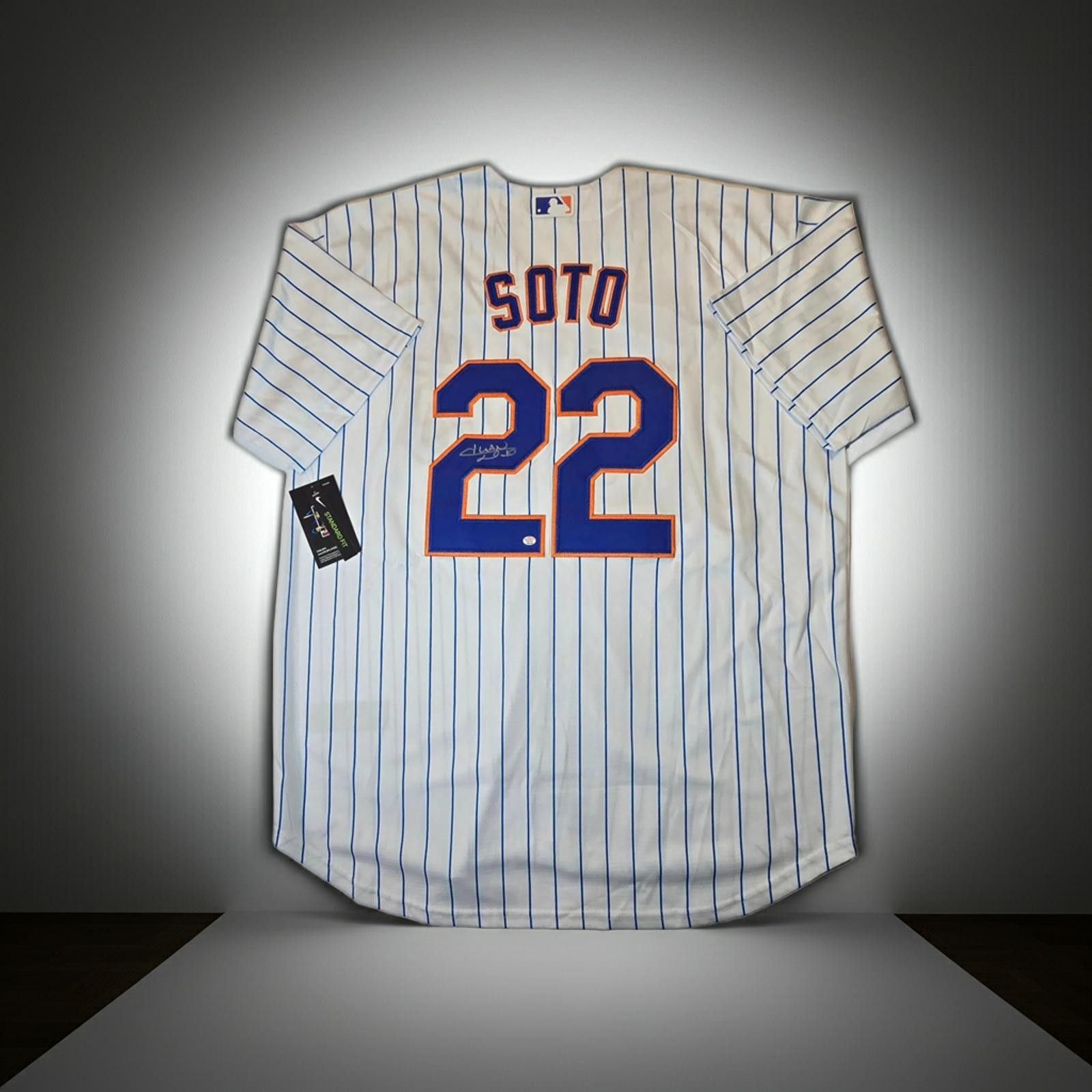 Other Juan Soto NY Mets autographed baseball jersey PAAS COA Size ONE SIZE - 1 Thumbnail