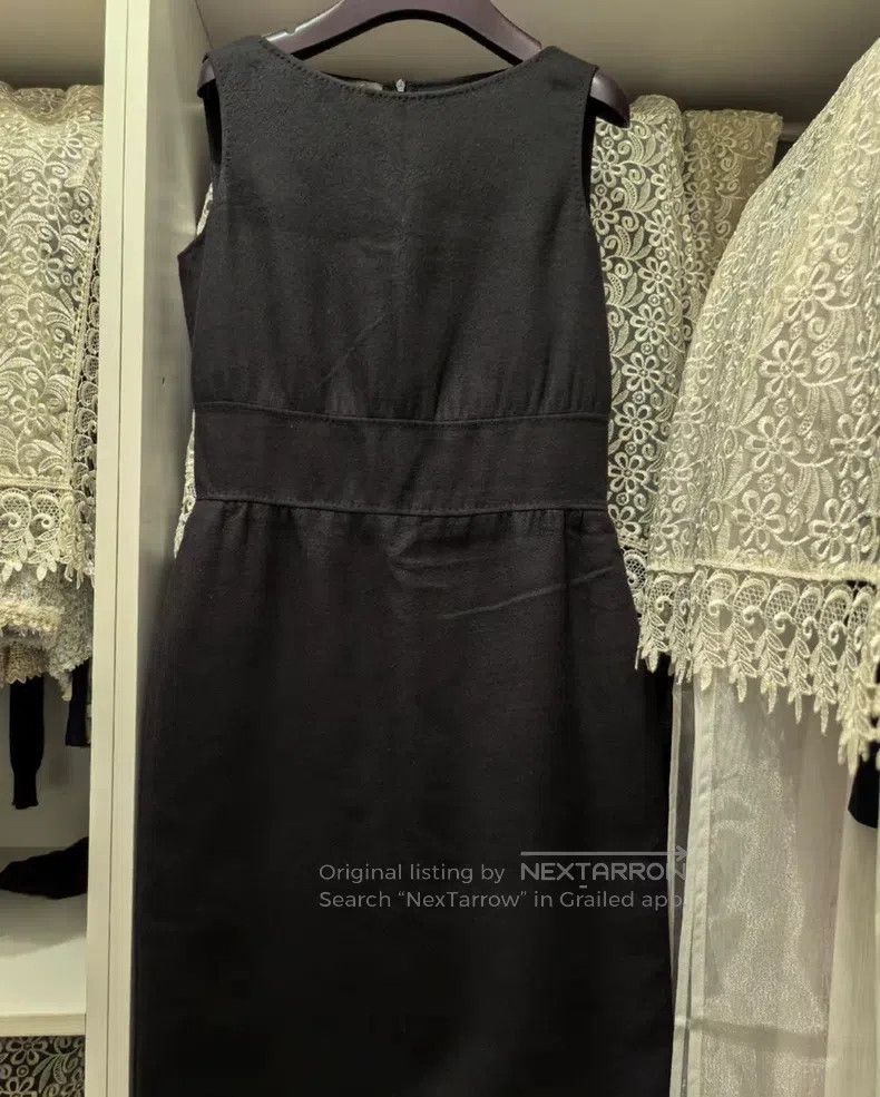 Loro Piana Loro Piana Cashmere dress little black dress Size S / US 4 / IT 40 - 4 Thumbnail