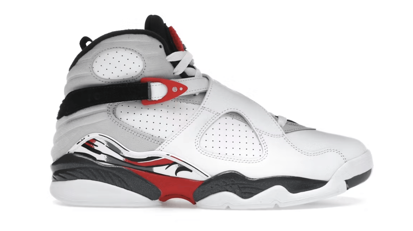 Nike 8 Retro White True Red (2025) Size US 12 / EU 45 - 1 Thumbnail