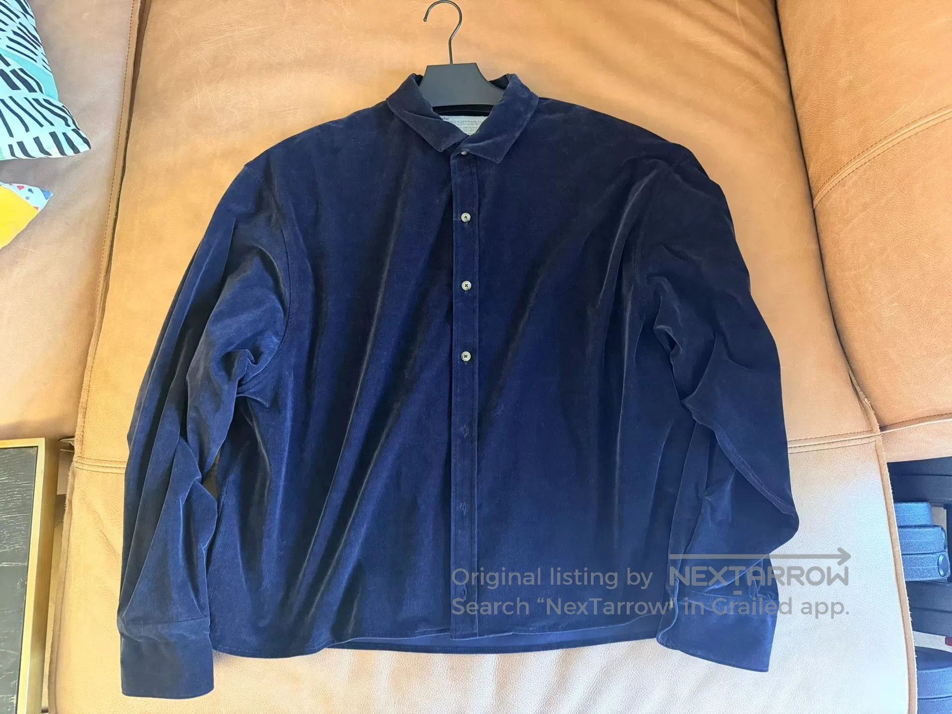 Kolor Kolor 25FW Retro Short Wide Corduroy Shirt. Size US L / EU 52-54 / 3 - 1 Thumbnail