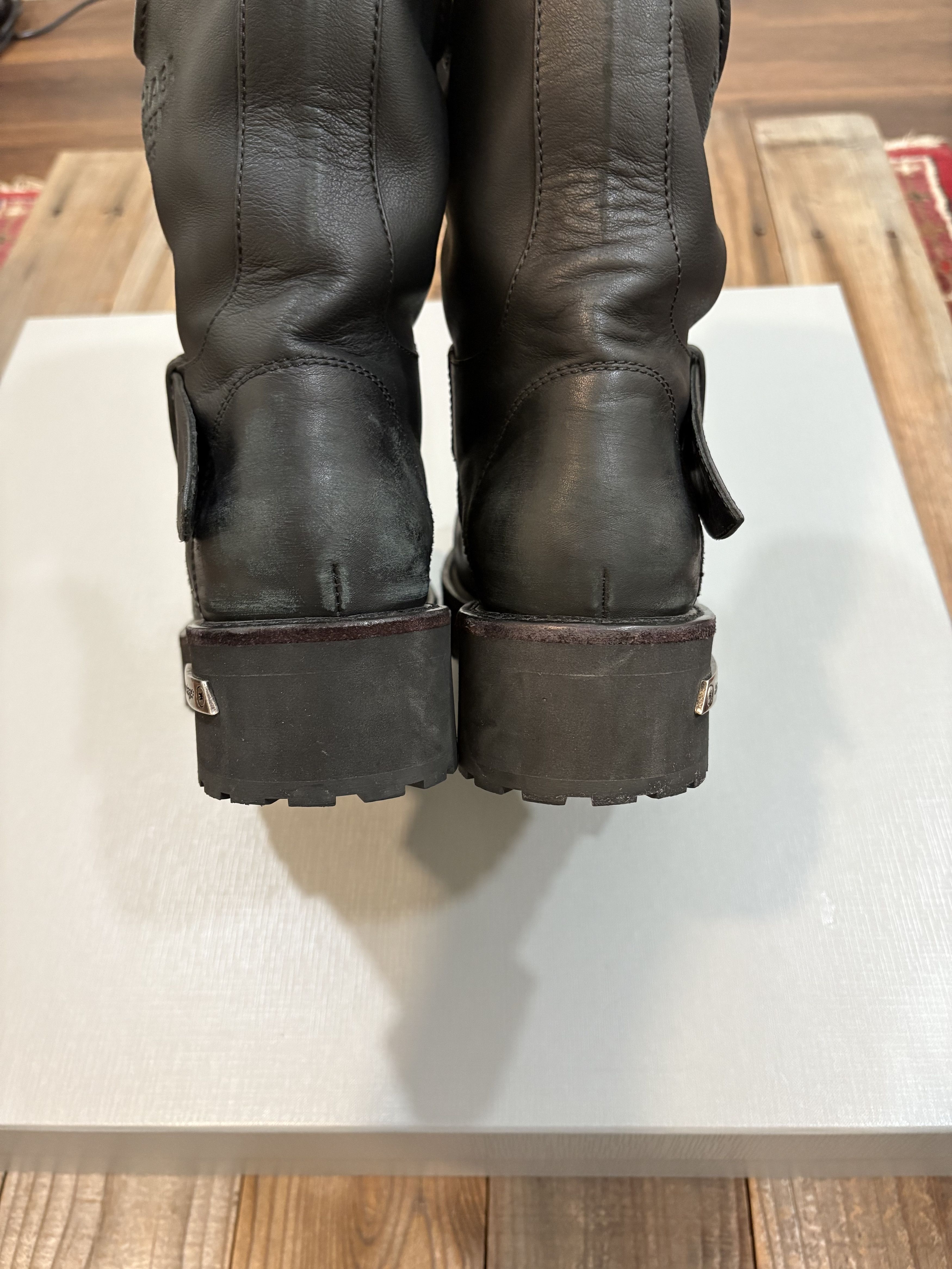 Balenciaga Black Leather Venom Boots with box Size US 7 / EU 40 - 5 Thumbnail