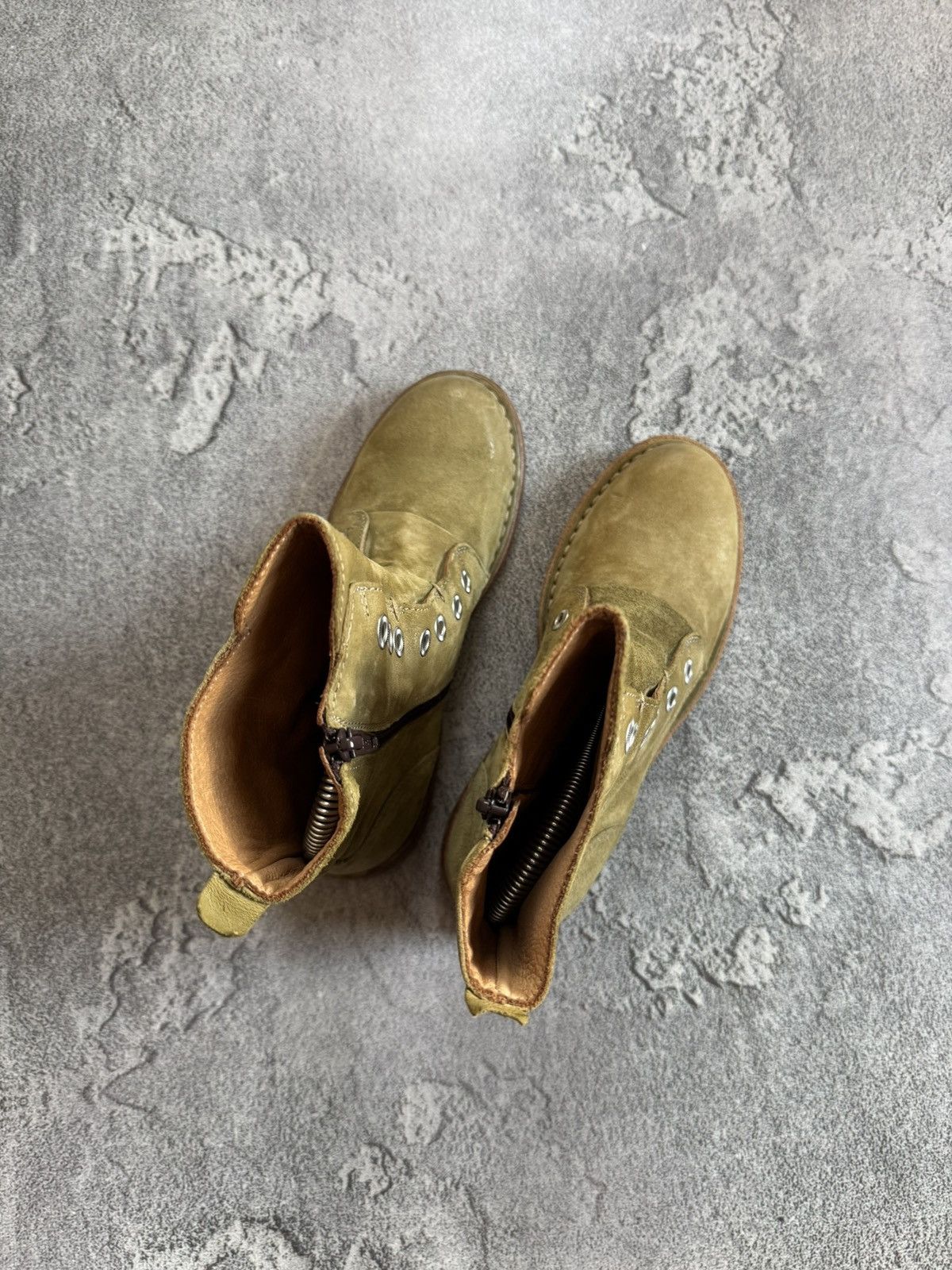 MoMA MOMA 35size suede avantgarde biker shoes ankle retro style Size US 5 / IT 35 - 17 Thumbnail