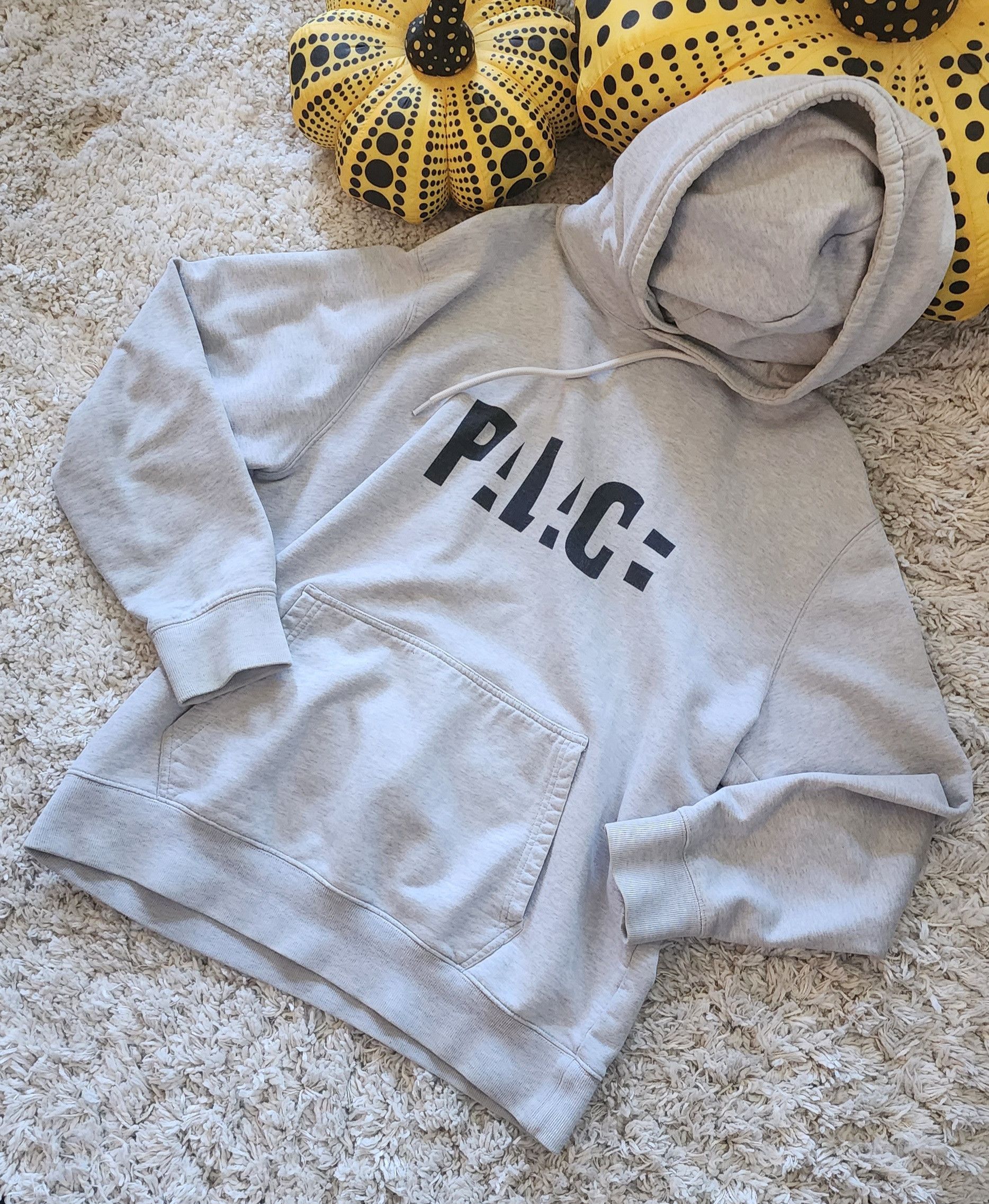 Grey cotton Palace Hoodie