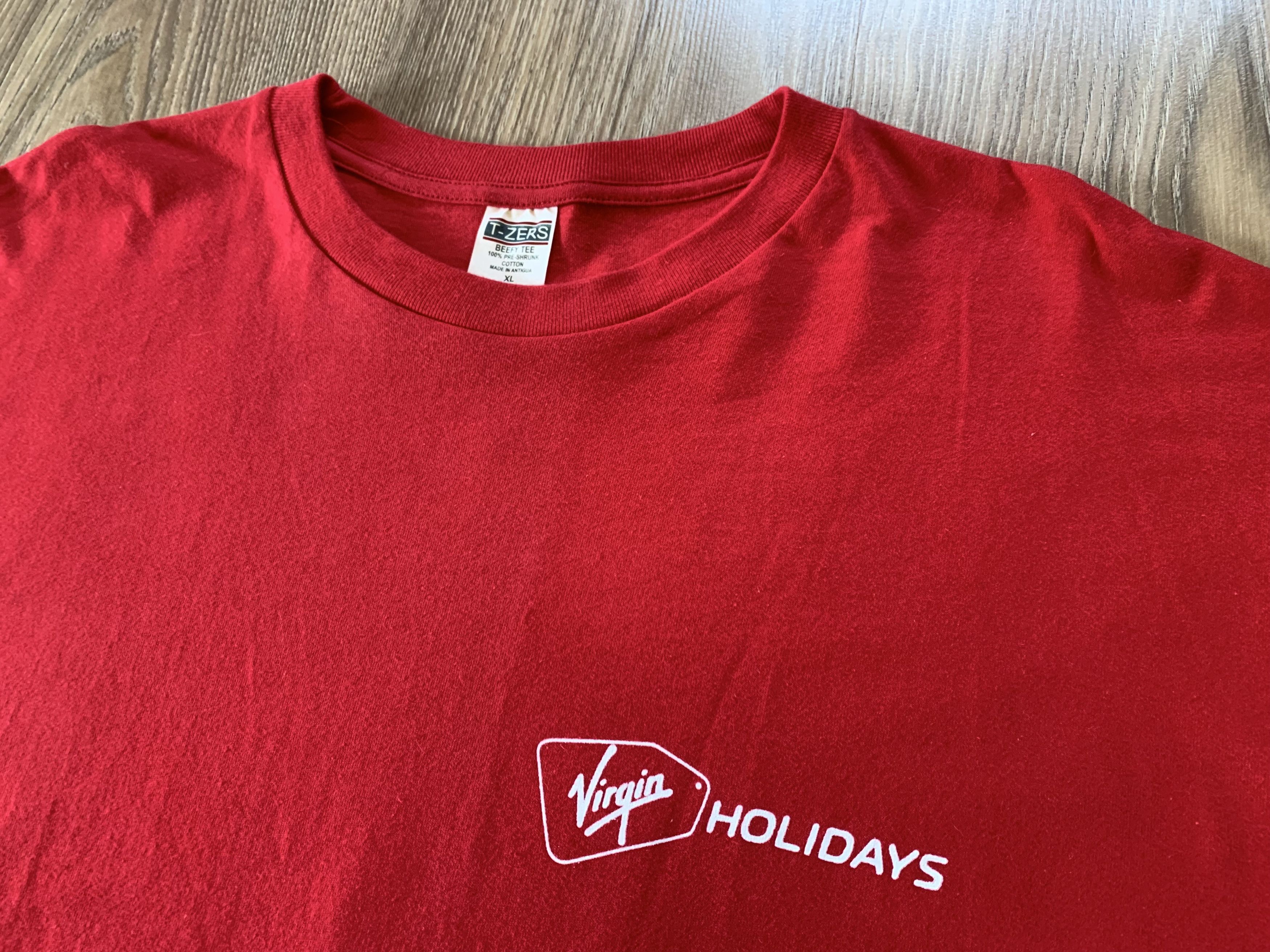 Vintage Vintage Virgin Holidays T Shirt T Shirt Size US XL / EU 56 / 4 - 4 Thumbnail