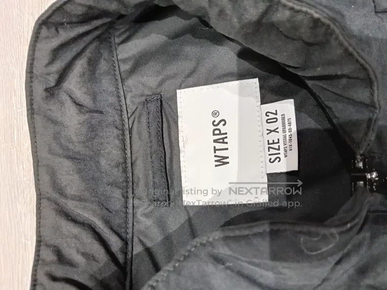 Wtaps Wtaps Black multi-pocket coat Size US M / EU 48-50 / 2 - 2 Thumbnail