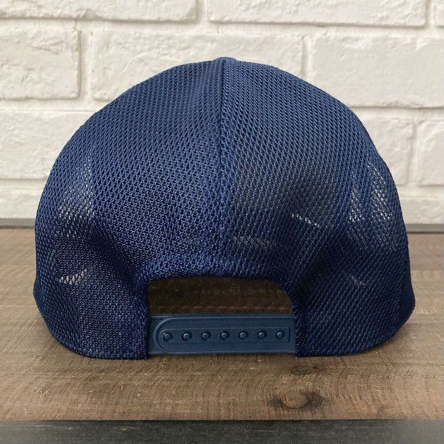 Bape 🔥Vintage🔥 BAPE BLUE CAMO trucker hat cap a bathing ape NIGO Size ONE SIZE - 3 Thumbnail
