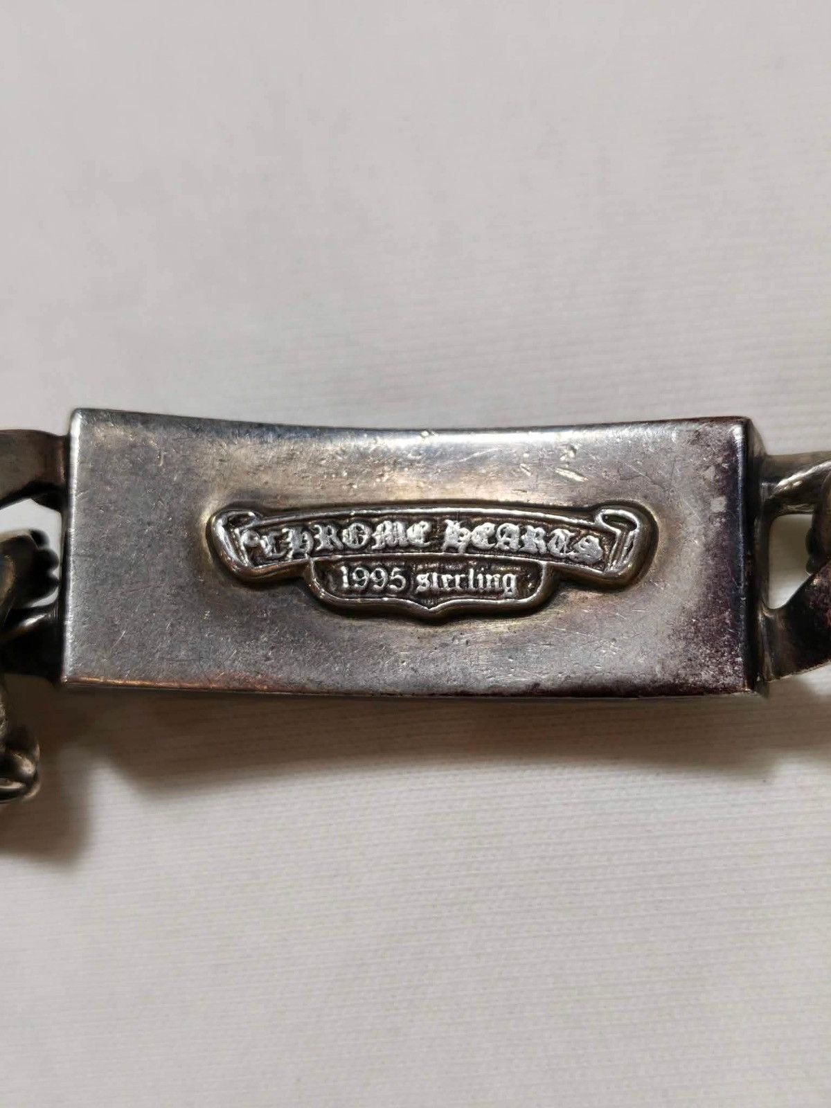 Chrome Hearts Chrome Hearts Dagger ID Bracelet Fancy Links Size ONE SIZE - 10 Thumbnail