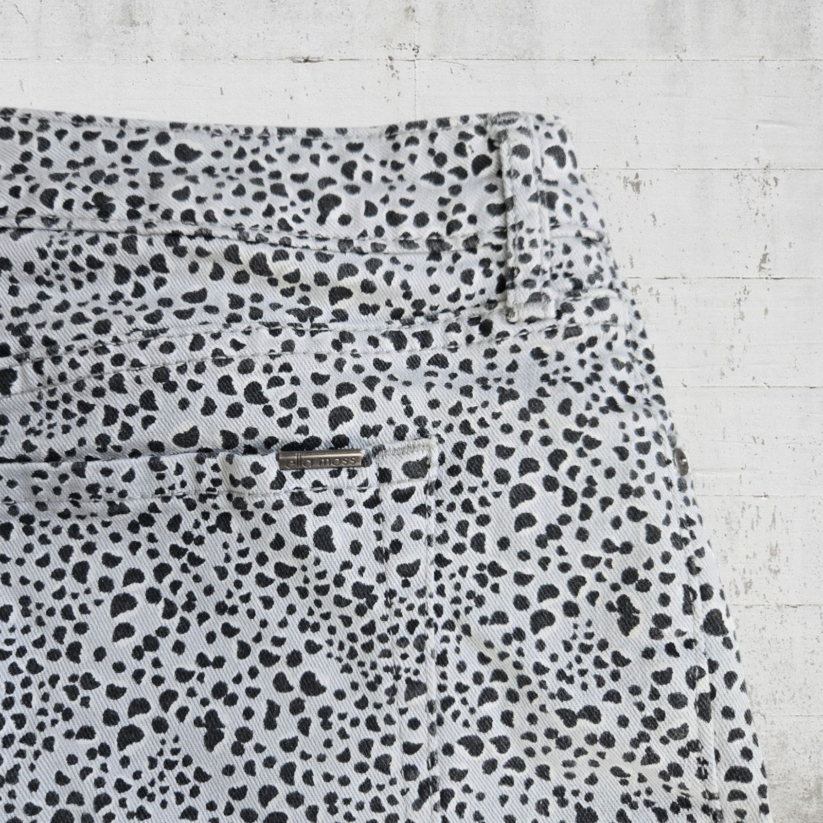 Other Ella Moss Gray Animal Print Skinny Jeans Size 32 Size 32" / US 10 / IT 46 - 8 Thumbnail