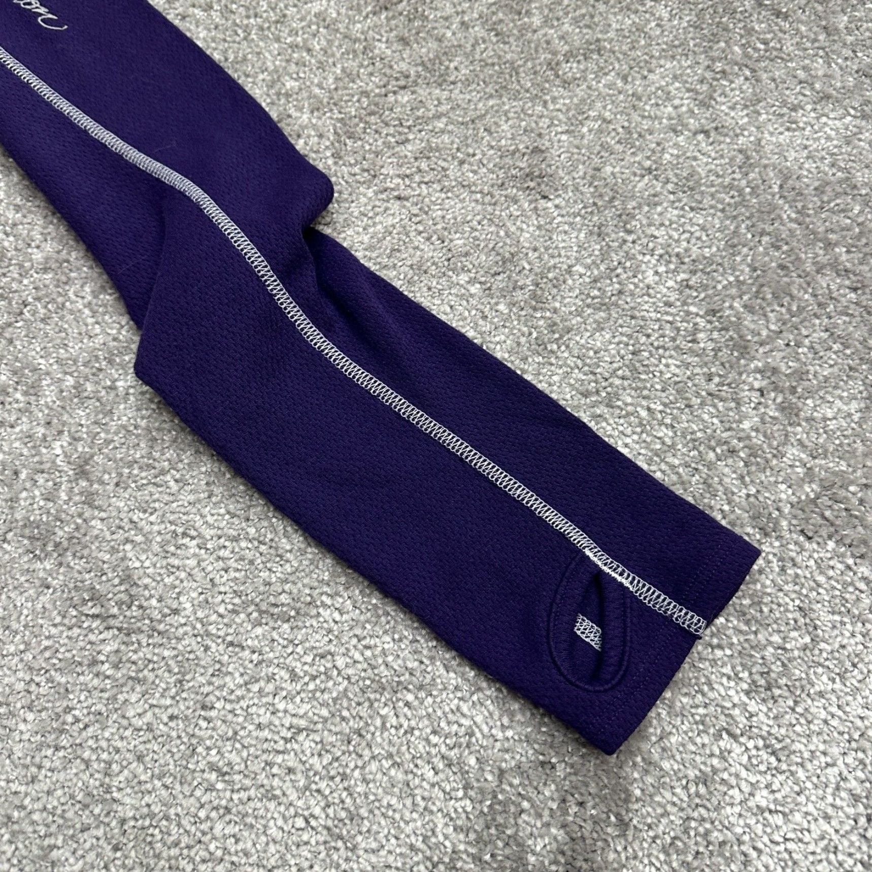 Salomon Salomon ActiLite Top Womens Small Blue Mock Neck Long Sleeve Thumbholes Size S / US 4 / IT 40 - 7 Thumbnail
