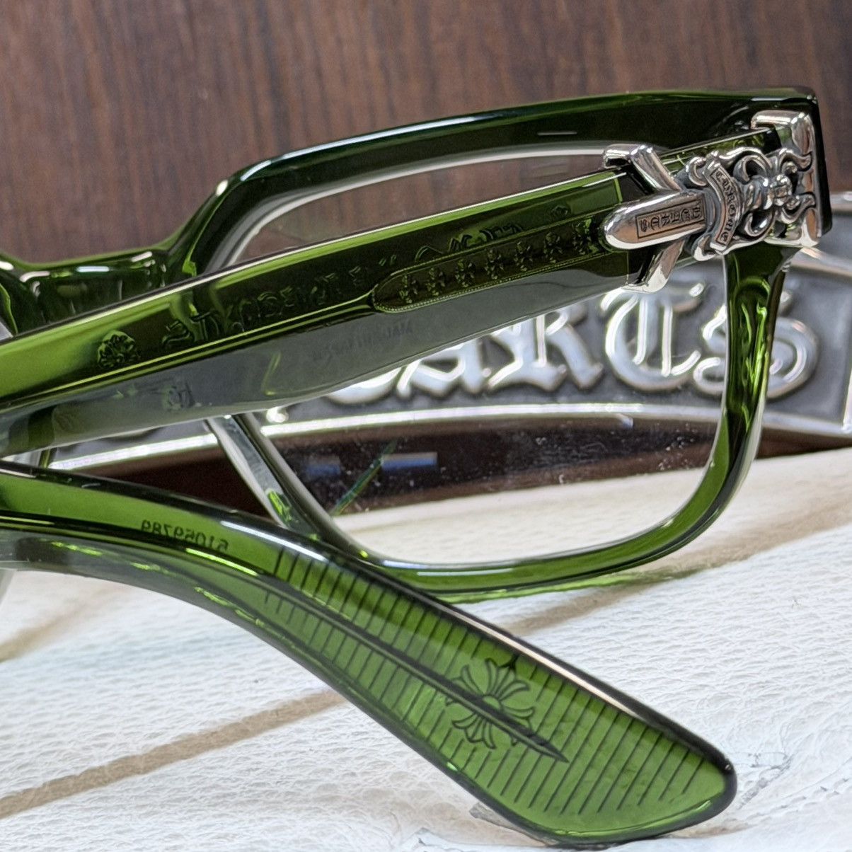 Chrome Hearts Chrome Hearts VAGILLIONAIRE II Glasses Size ONE SIZE - 13 Thumbnail