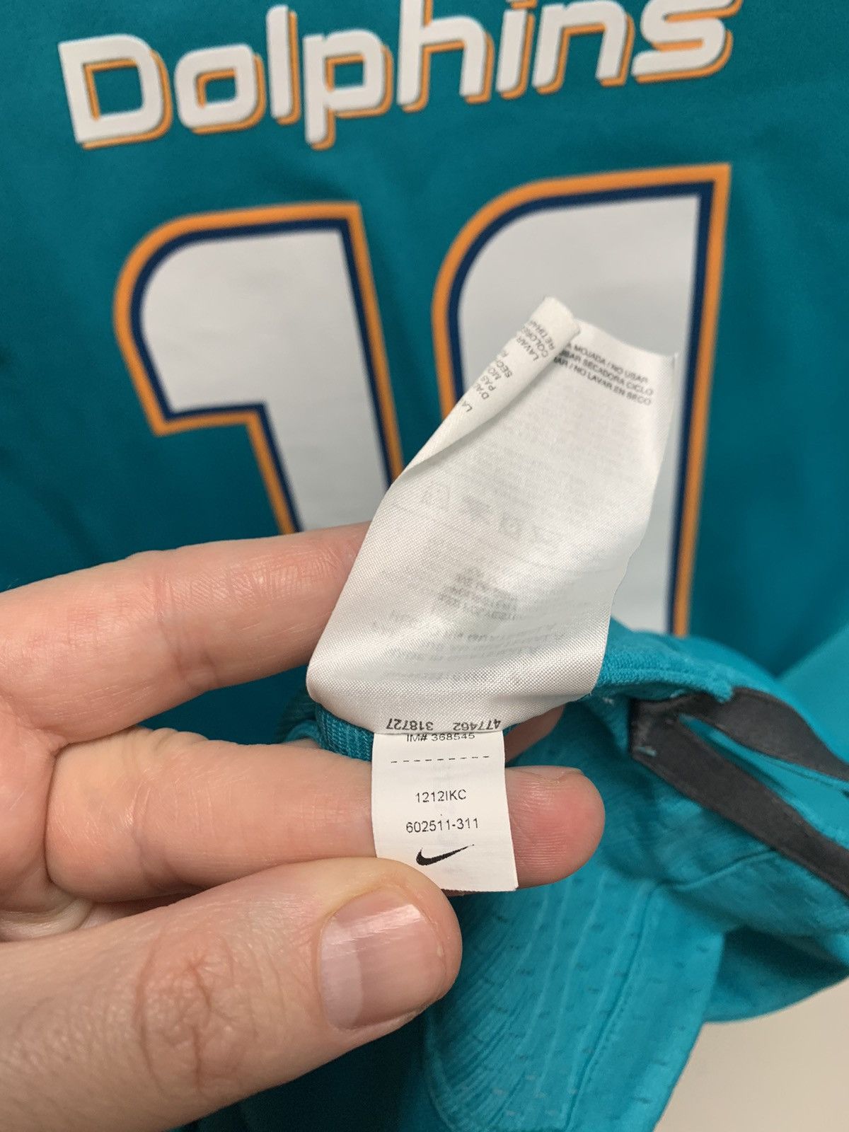 NFL Nike NFL Miami dolphins jersey 11 Wallace Xl sz Size US XL / EU 56 / 4 - 9 Thumbnail