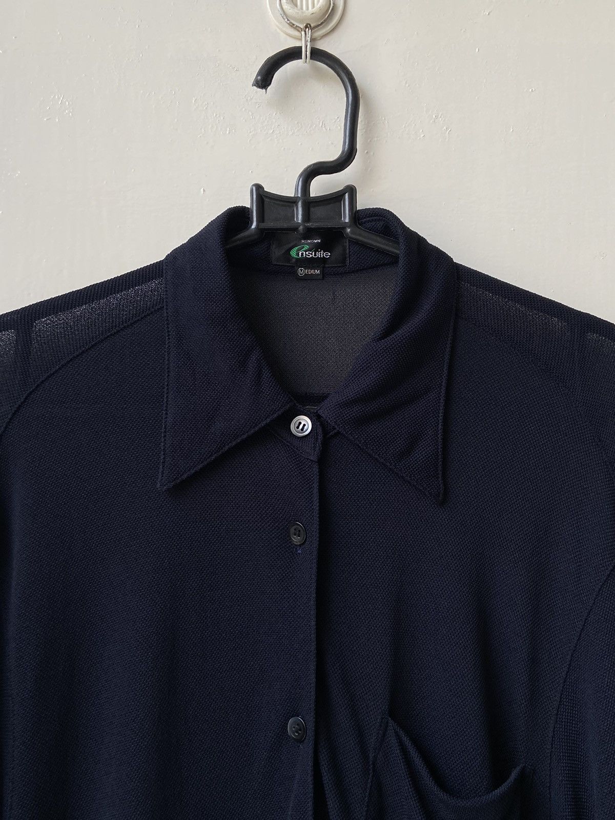 Designer × Japanese Brand × RENOWN RENOWN ENSUITE Navy Shirt Size US S / EU 44-46 / 1 - 12 Thumbnail