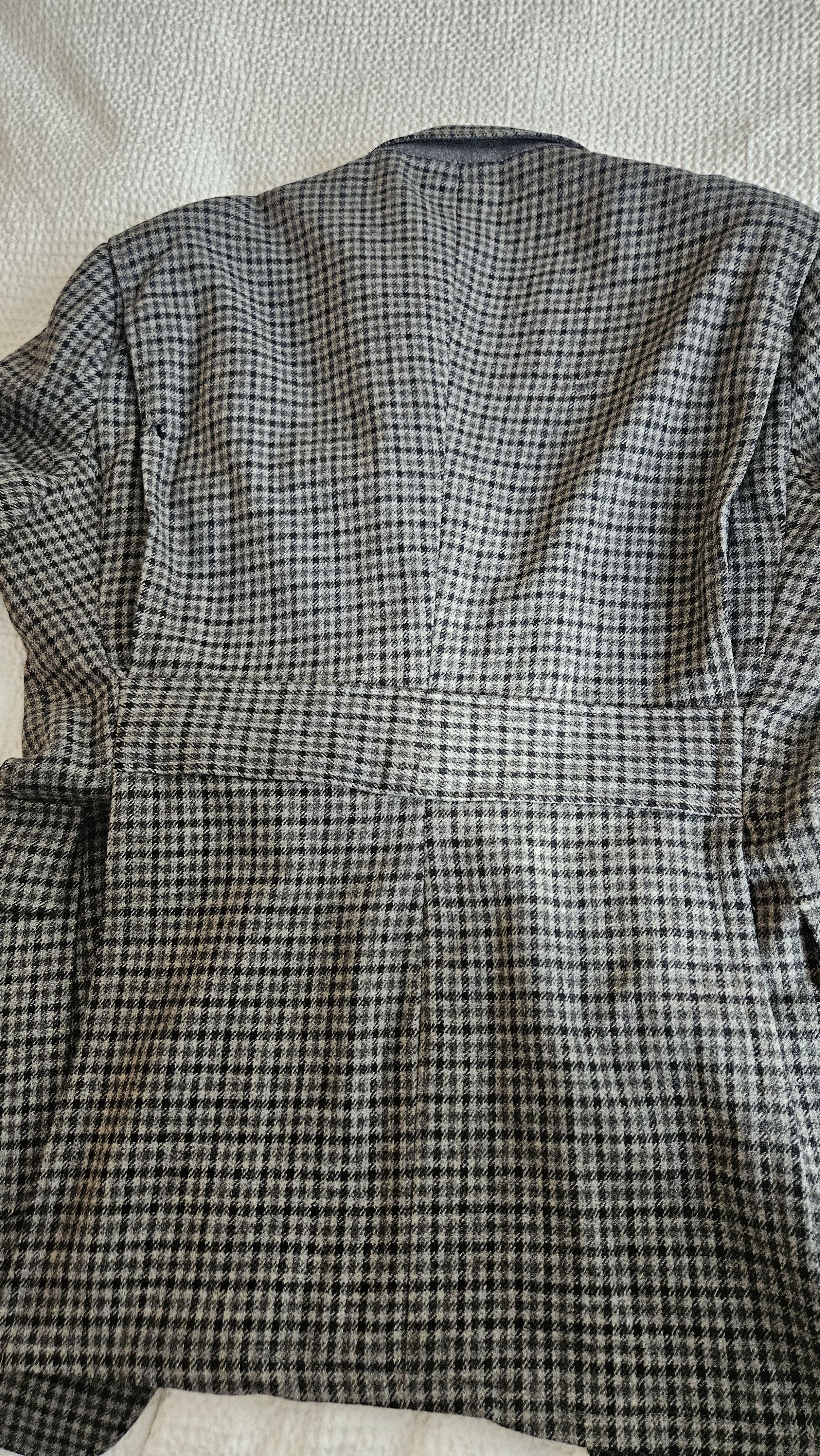 Other Vintage houndstooth hunting blazer with patch pockets Size 44L - 5 Thumbnail